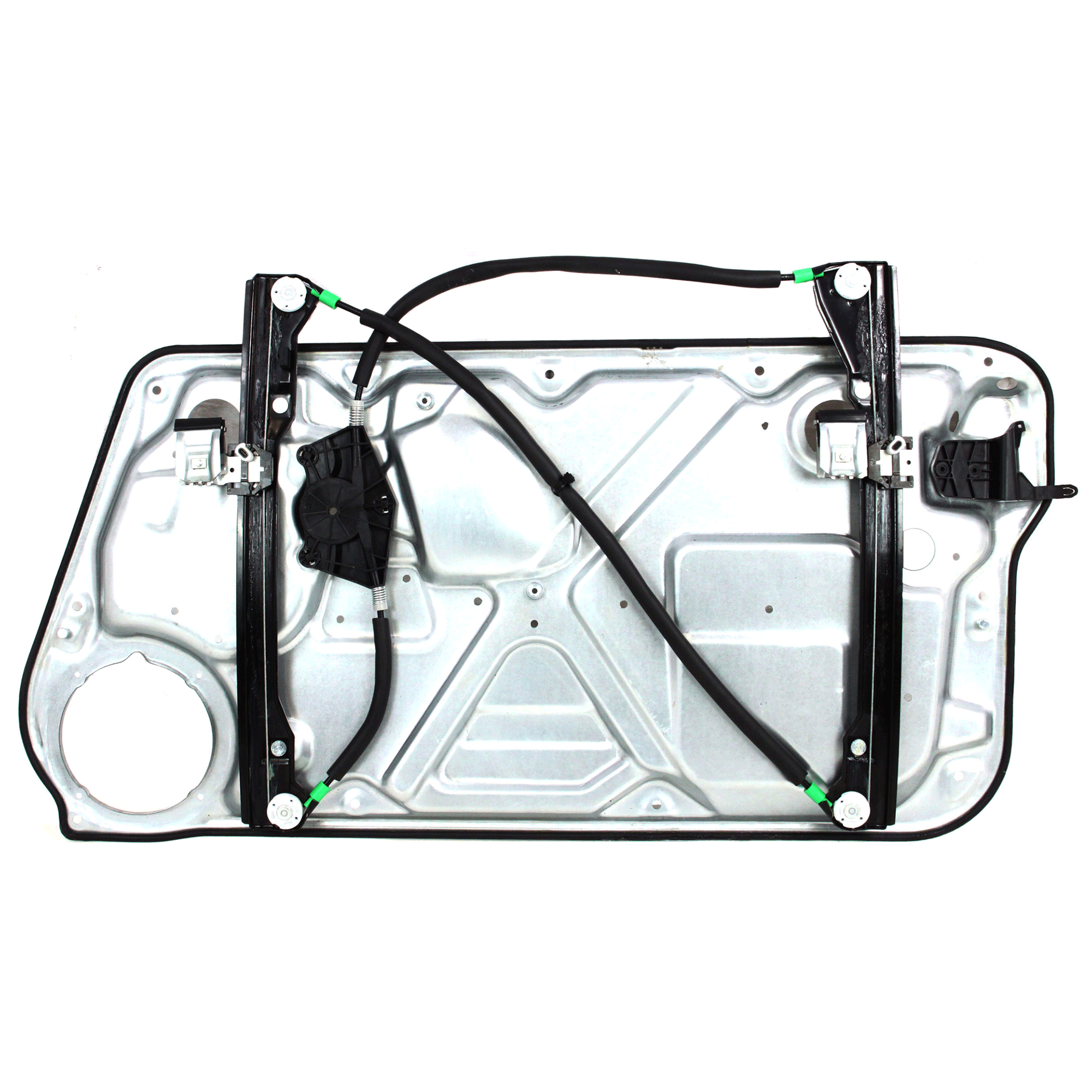 AM BEETLE 98-10 FRONT WINDOW REGULATOR LH Power w o Motor w Panel SKU JV462916 OEM 1C0837655C
