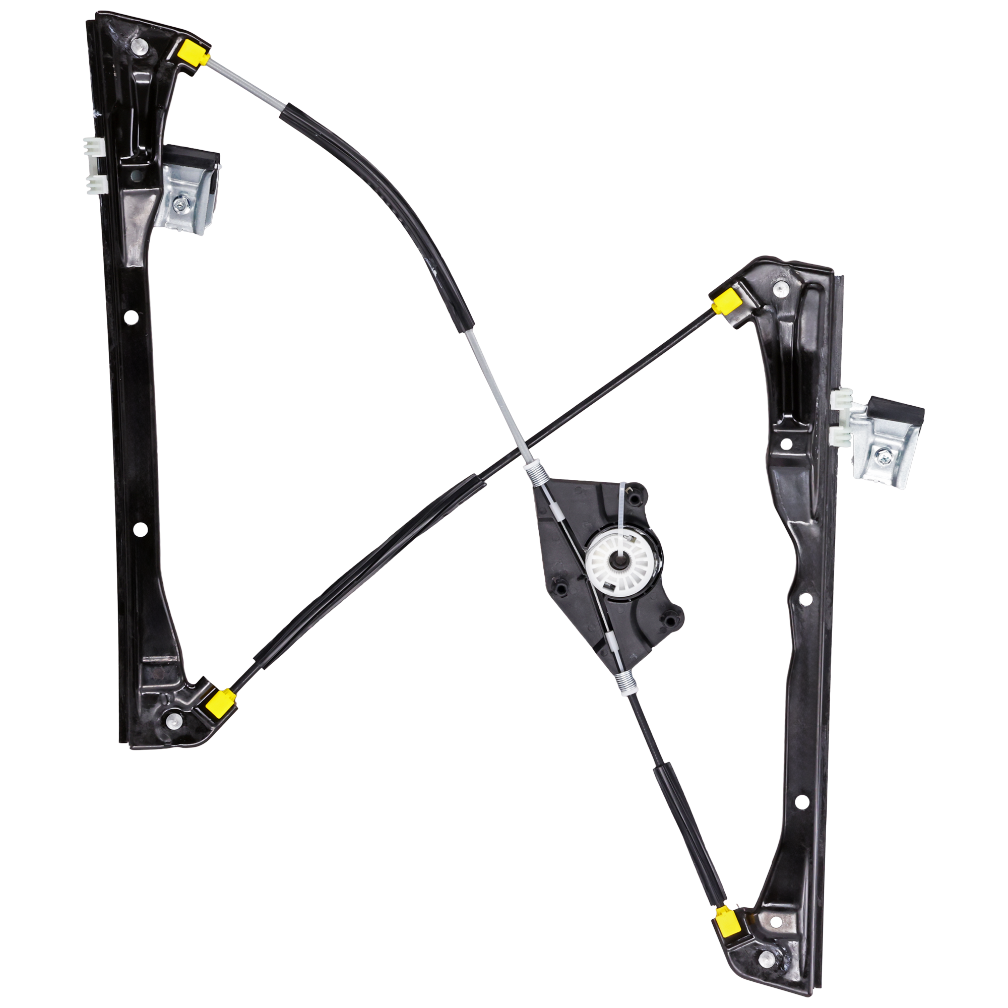 AM GOLF 99-06 JETTA 99-05 FRONT WINDOW REGULATOR LH Power w o Motor w o Panel 4 Door SKU JV462918 Partslink VW1350104 OEM 1J4837461F