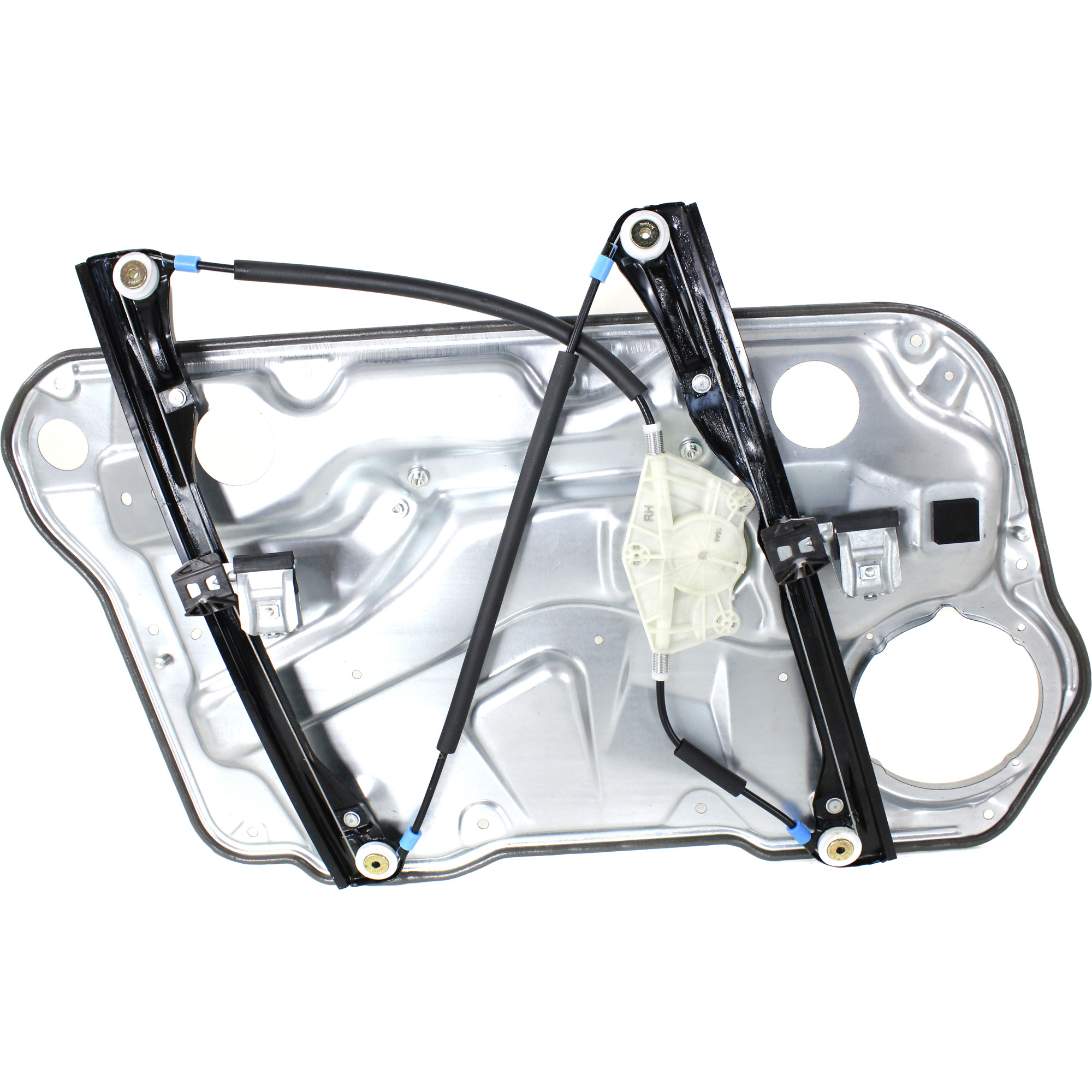 AM GOLF 99-06 JETTA 99-05 FRONT WINDOW REGULATOR RH Power w o Motor w Panel 4 Door SKU JV462939 OEM 1J4837462H