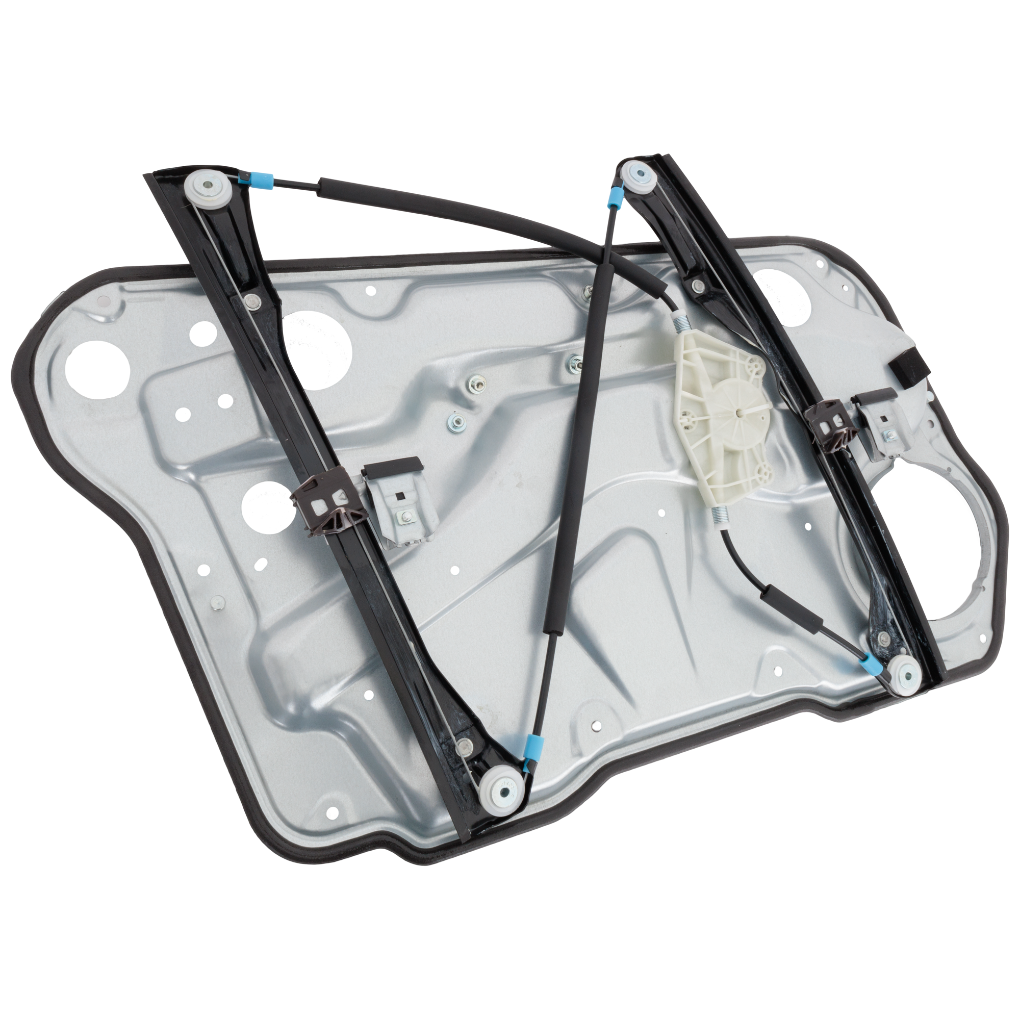 AM GOLF99-06 JETTA 99-05 FRONT WINDOW REGULATOR RH Manual w Panel 4 Door SKU JV462941 Partslink VW1351117 OEM 1J4837730BL