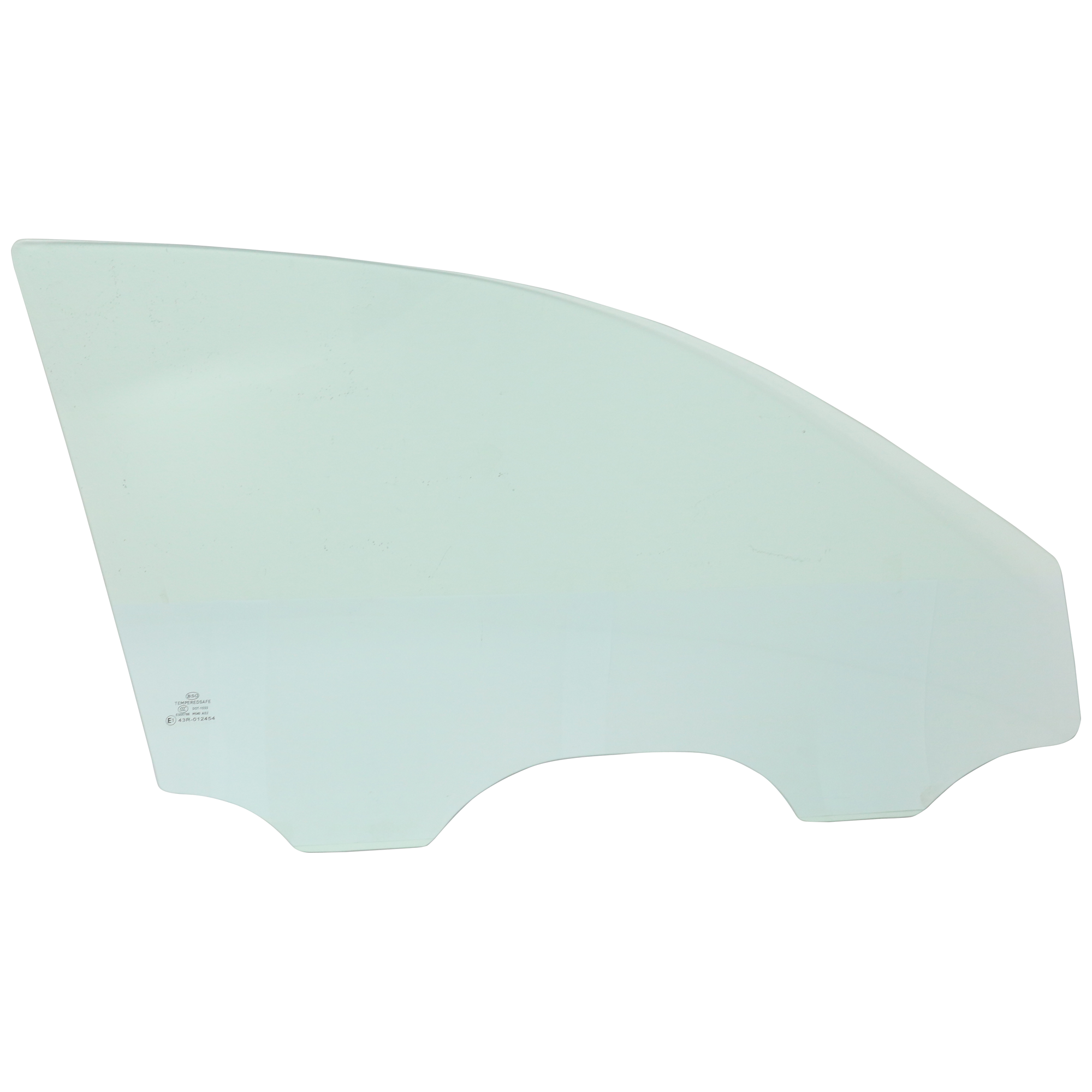 AM PASSAT 12-22 FRONT DOOR GLASS RH Green Tint SKU JV480101 OEM 561845202 FD25128GTNN