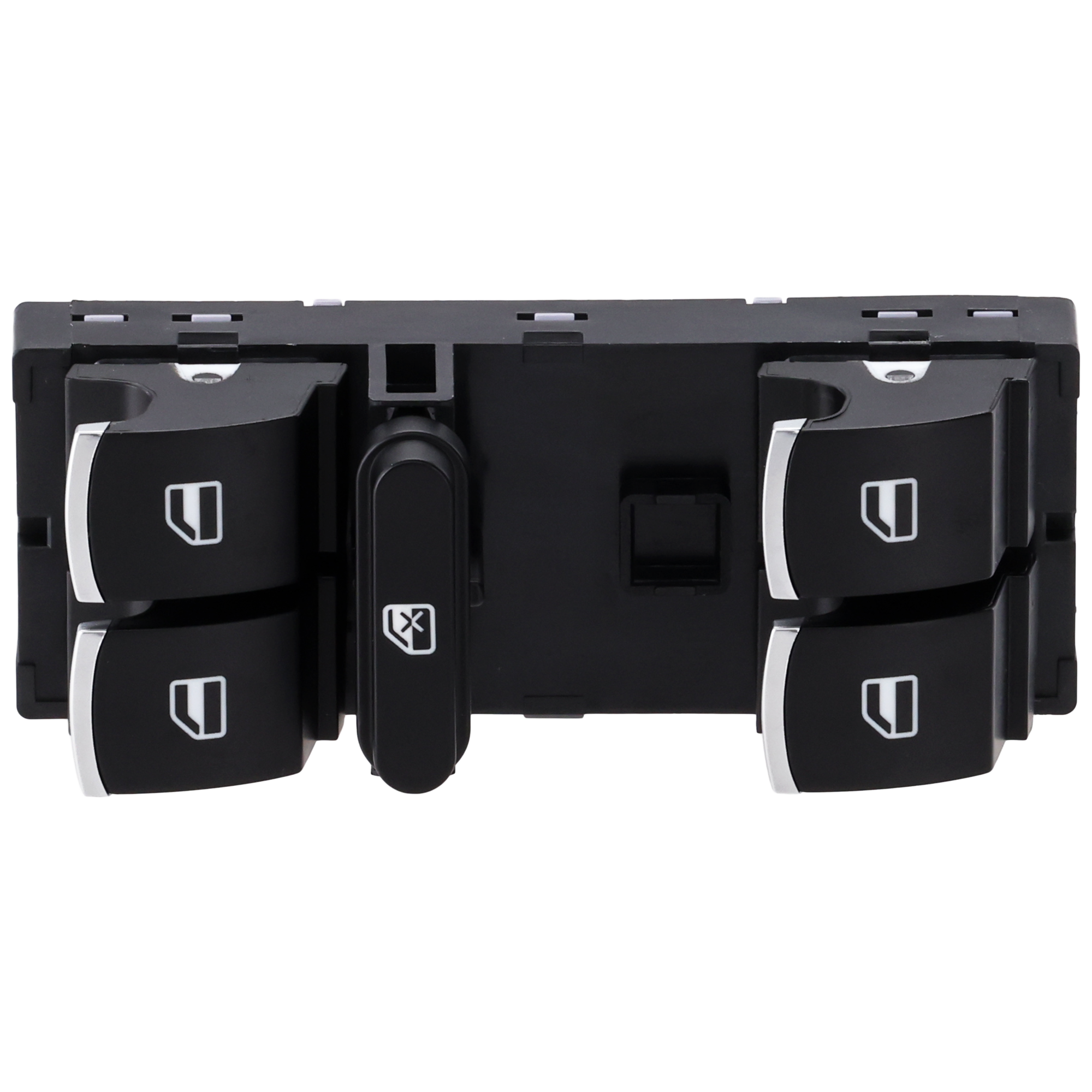 AM CC 16-17 FRONT WINDOW SWITCH LH Black and Chrome 5 Button 10 Pin Terminals SKU JV505212 OEM 1S16176-5K4959857AXSH 5K495985