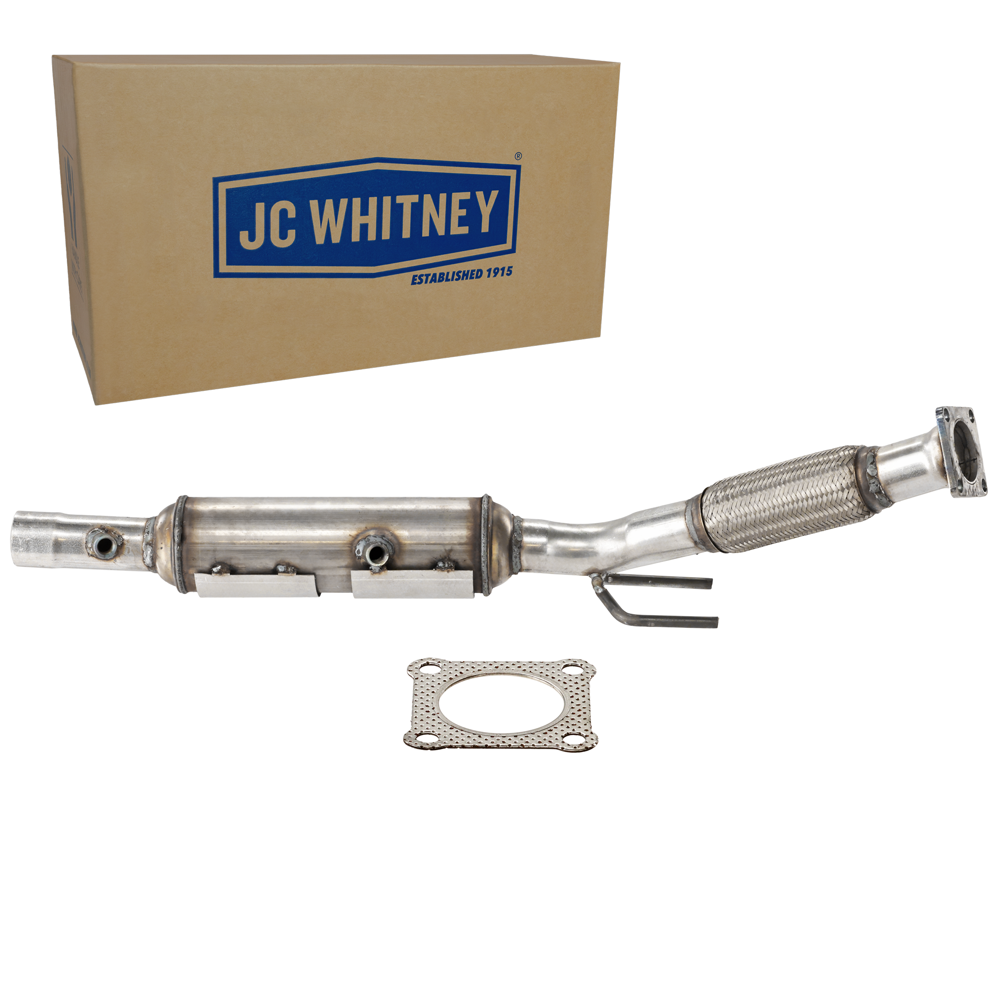 AM JETTA 05-07 CATALYTIC CONVERTER Front 5.0 Cyl. 2.5L Eng. SKU JV960308 OEM 4447-24320-40594-40776-49990-5