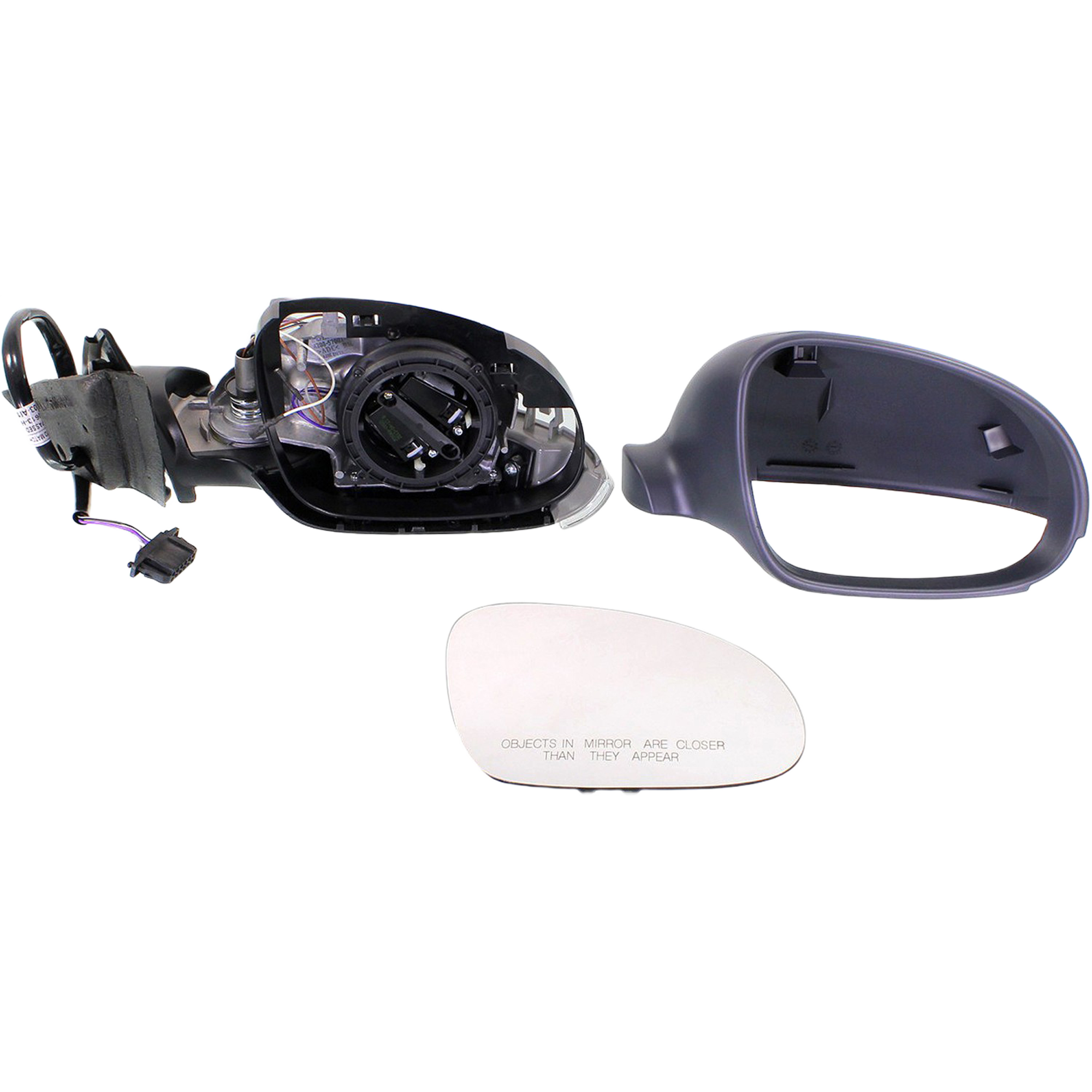 AM PASSAT 03-05 MIRROR RH Power Heated Manual Folding Paintable w Signal Light From 11-03 SKU JVW10ER S Partslink VW1321138 OEM 3B1857508AT01C PFM 3B1857508AB