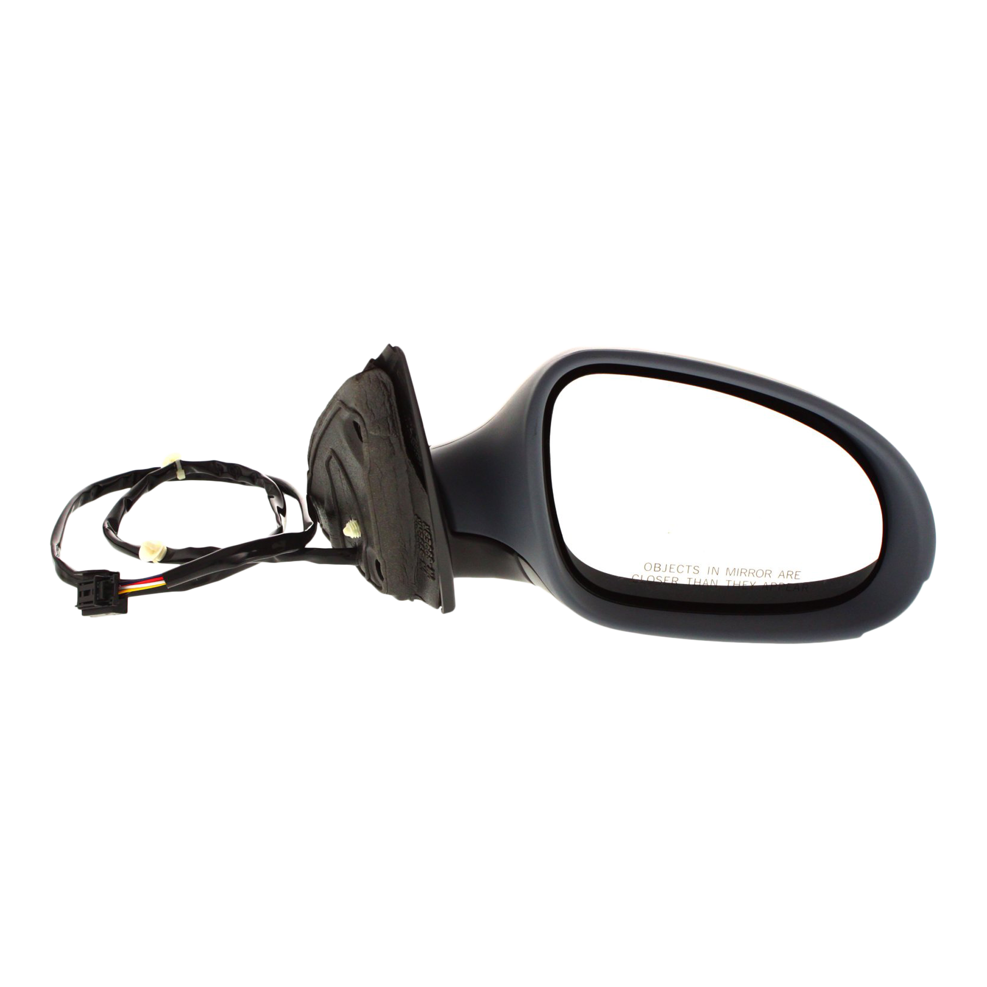 AM PASSAT 06-10 MIRROR RH Power Manual Folding Heated Paintable w Signal Light No Memory and Puddle Light SKU JVW26ER Partslink VW1321136 OEM 3C1857508DM9B9