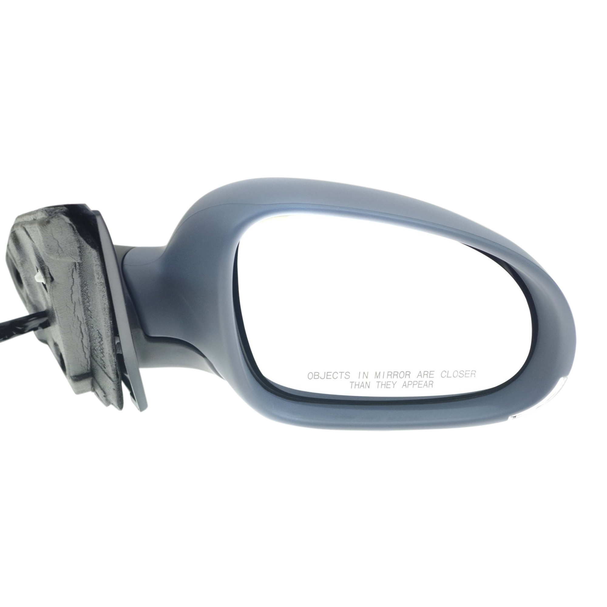 AM JETTA 05-10 MIRROR RH Power Manual Folding Heated Paintable w Puddle and Signal Lights Sedan SKU JVW28ER Partslink VW1321123 OEM 1K1857508BH9B9