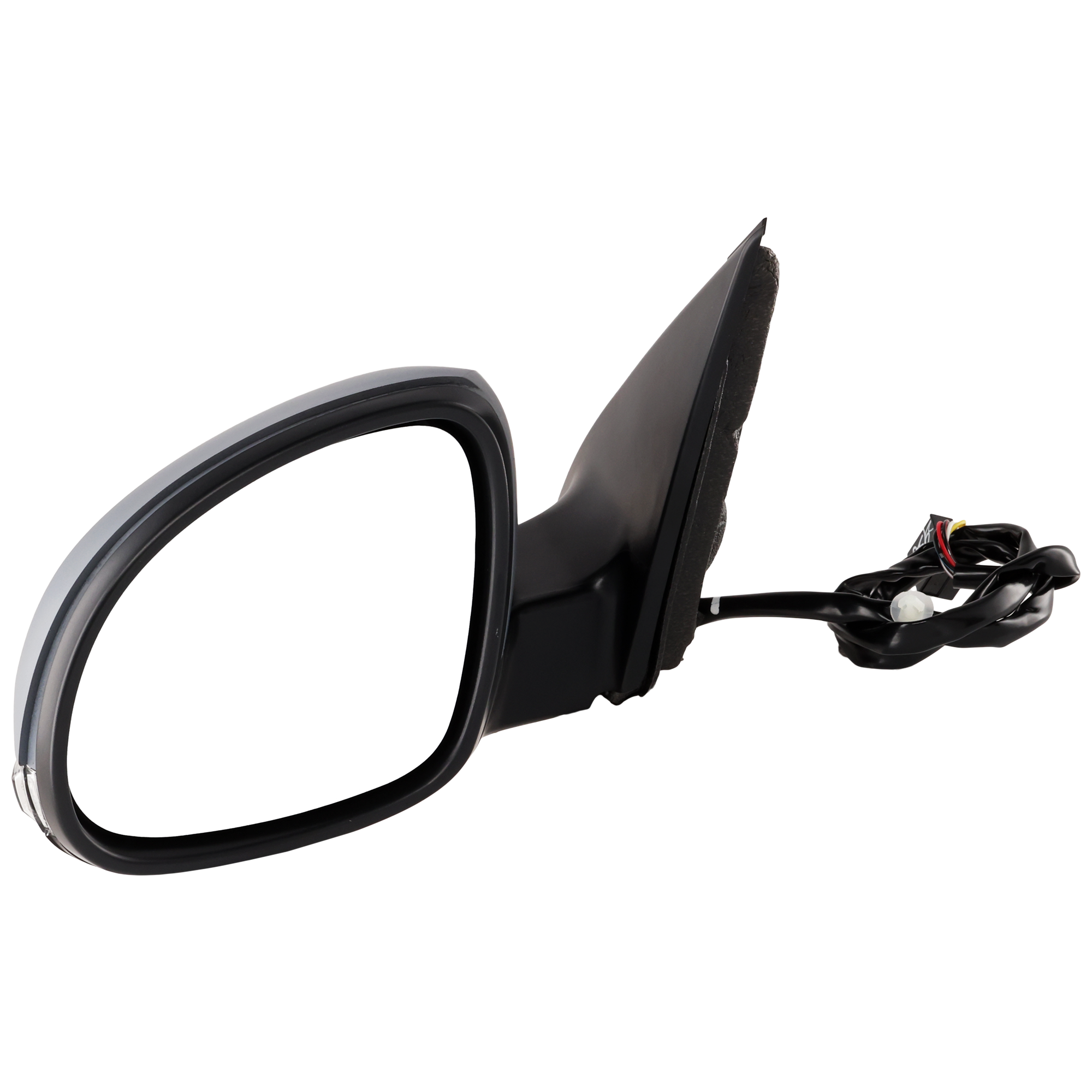 AM TIGUAN 09-18 MIRROR LH Power Manual Folding Heated Paintable w Signal Light No Memory SKU JVW33EL S Partslink VW1320131 OEM 5N1857507P9B9 PFM