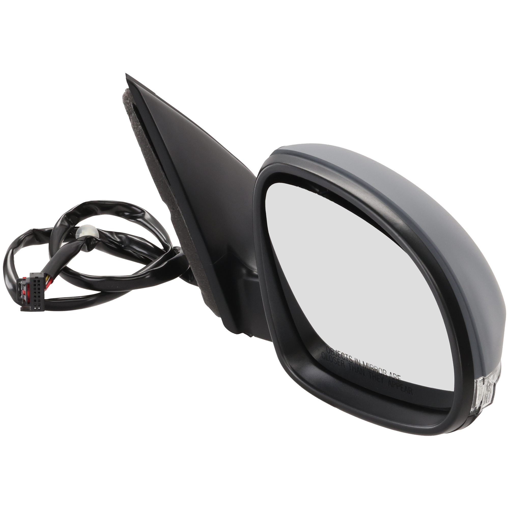 AM TIGUAN 09-18 MIRROR RH Power Manual Folding Heated Paintable w Signal Light No Memory SKU JVW33ER S Partslink VW1321131 OEM 5N1857508Q9B9 PFM