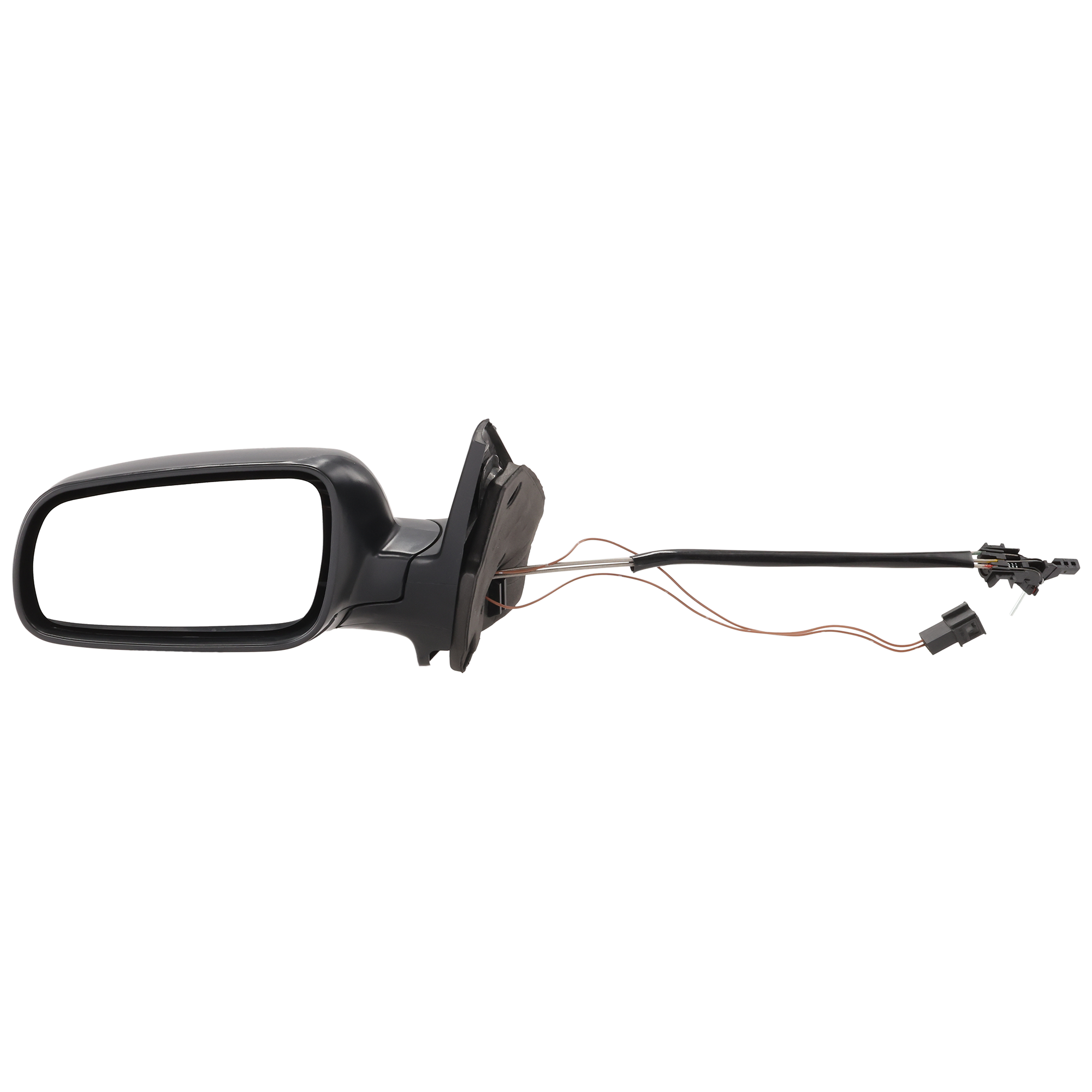 AM GOLF 99-06 MIRROR LH Manual Adjust Manual Folding Paintable Heated Paintable SKU JVW34L Partslink VW1320117 OEM 1J1857507H01C