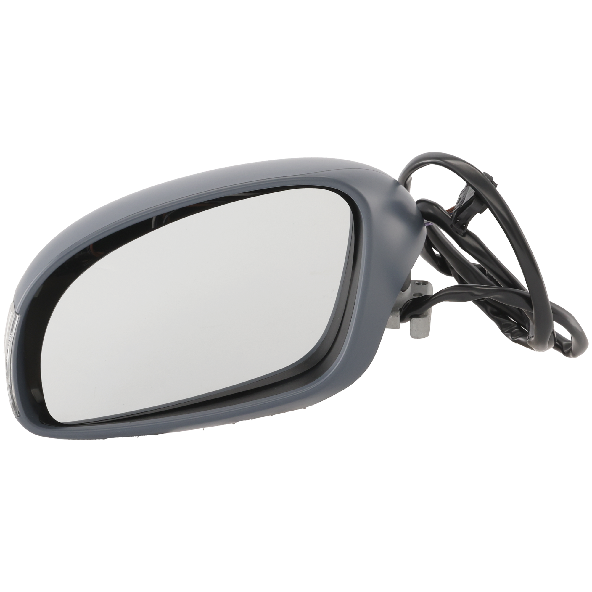 AM BEETLE 03-10 MIRROR LH Power Manual Folding Heated Paintable w In housing Signal Light No Auto dimming BSD and Memory SKU JVW37EL S Partslink VW1320133 OEM 1C1857507ABGRU PFM
