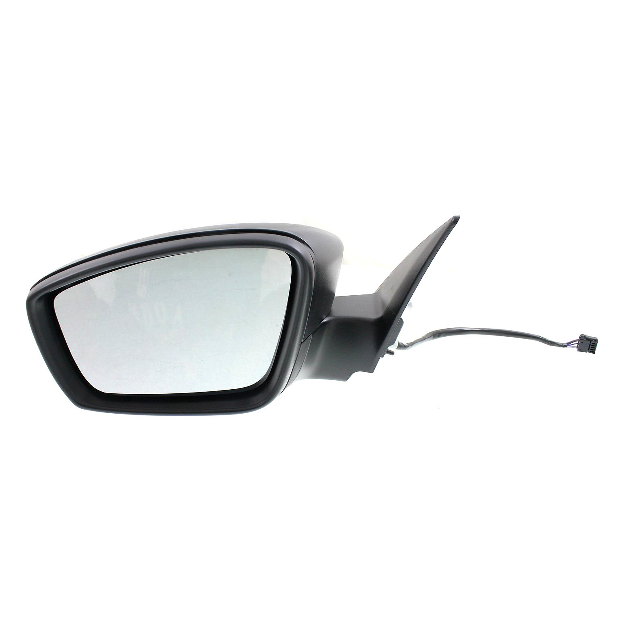 AM BEETLE 12-18 MIRROR LH Power Manual Folding Heated Textured No Auto dimming BSD Memory and Signal Light SKU JVW44EL Partslink VW1320148 OEM 5C1857507M9B9 PFM