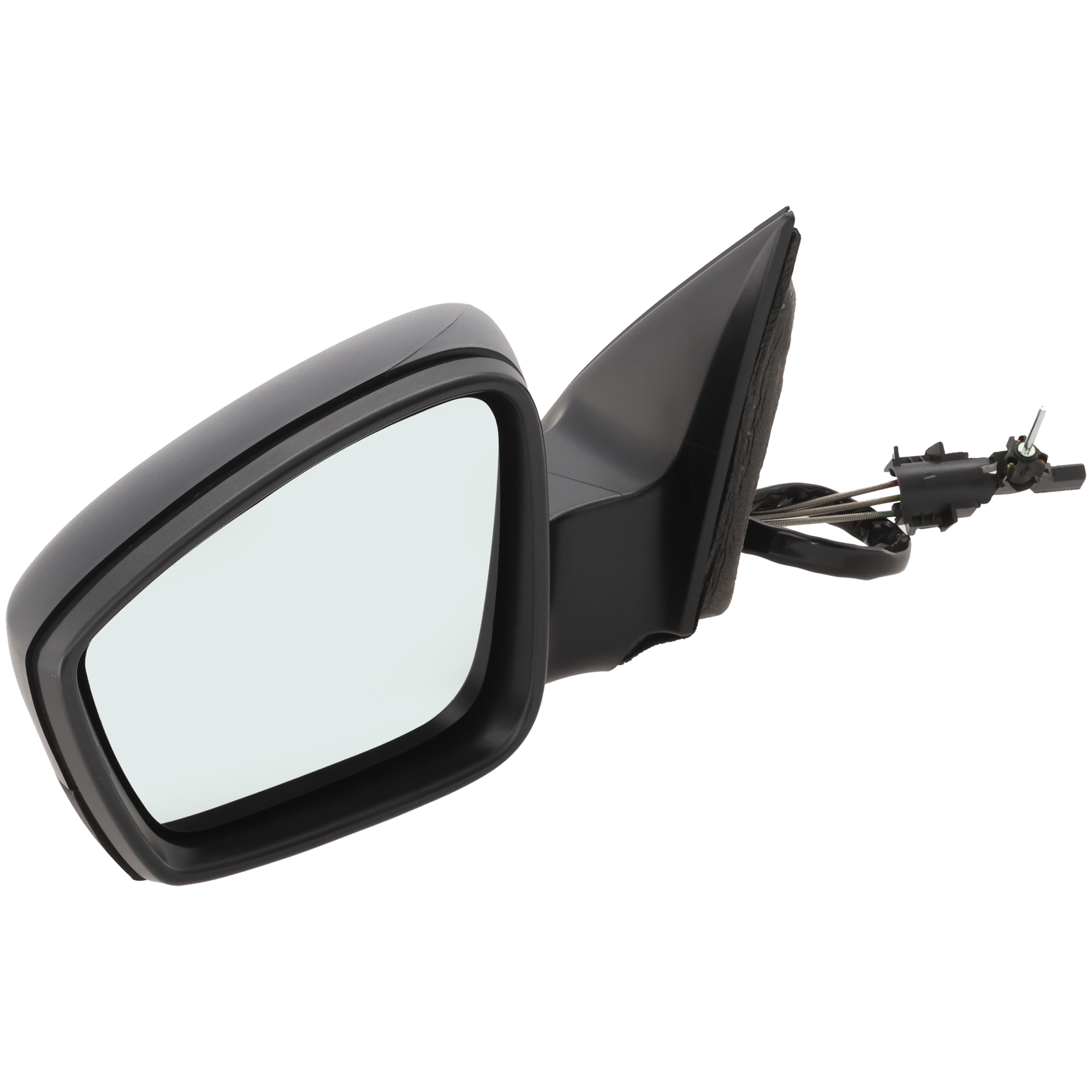 AM JETTA 11-18 MIRROR LH Manual Adjust Manual Folding Non Heated Textured Sedan Hybrid SKU JVW46L Partslink VW1320150 OEM 5C78575079B9 PFM