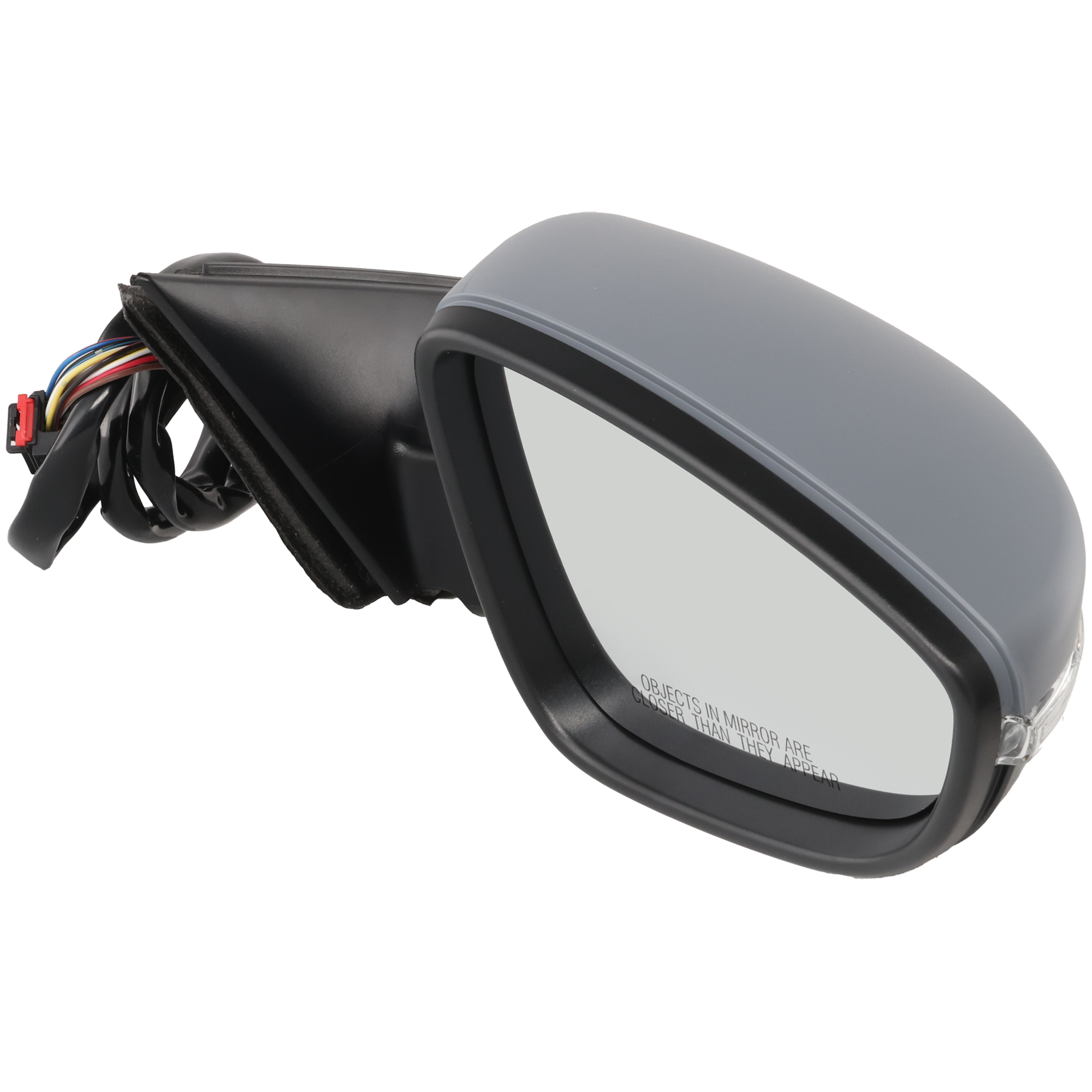 AM PASSAT 12-12 MIRROR RH Power Manual Folding Heated Paintable w Memory and Signal Light To 4-2-12 SKU JVW54ER S Partslink VW1321155 OEM 561857508N9B9 PFM