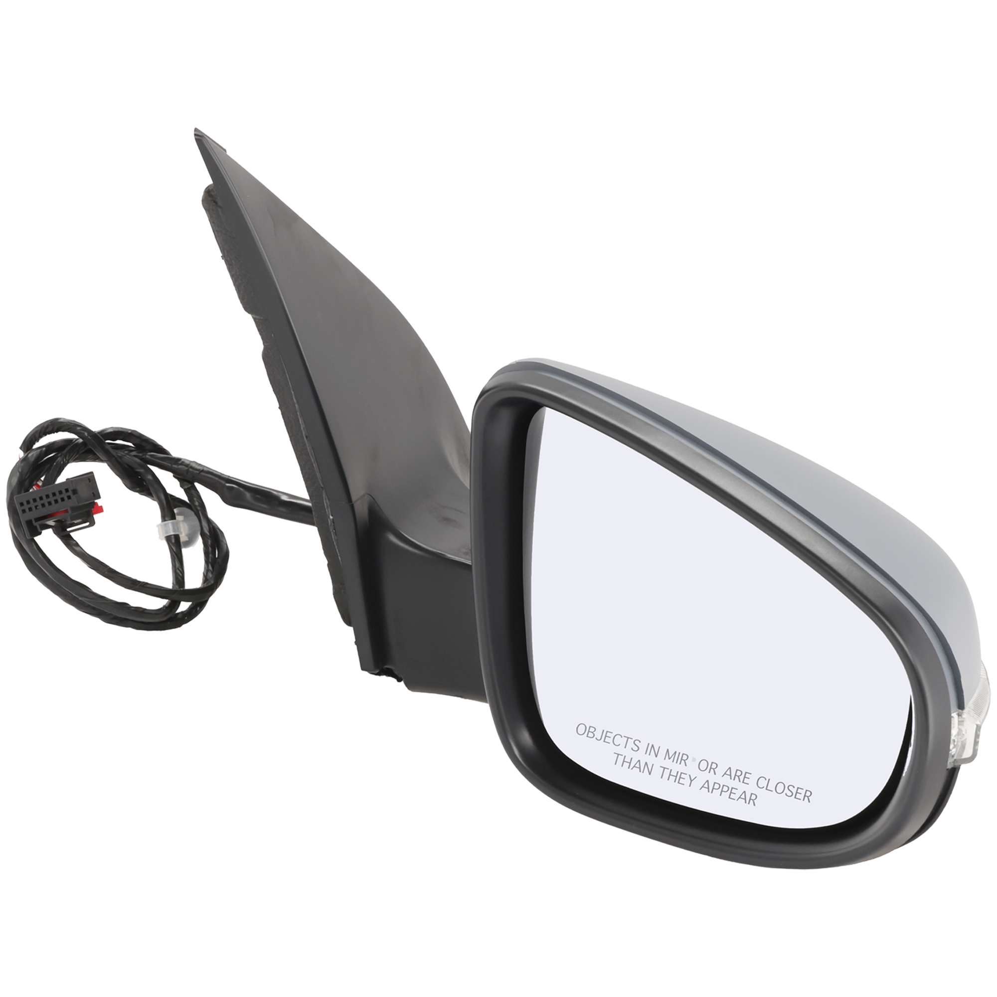 AM GOLF GTI 10-14 MIRROR RH Power Power Folding Heated Paintable No Memory Hatchback SKU JVW55ER S Partslink VW1321134 OEM 5K0857508S9B9