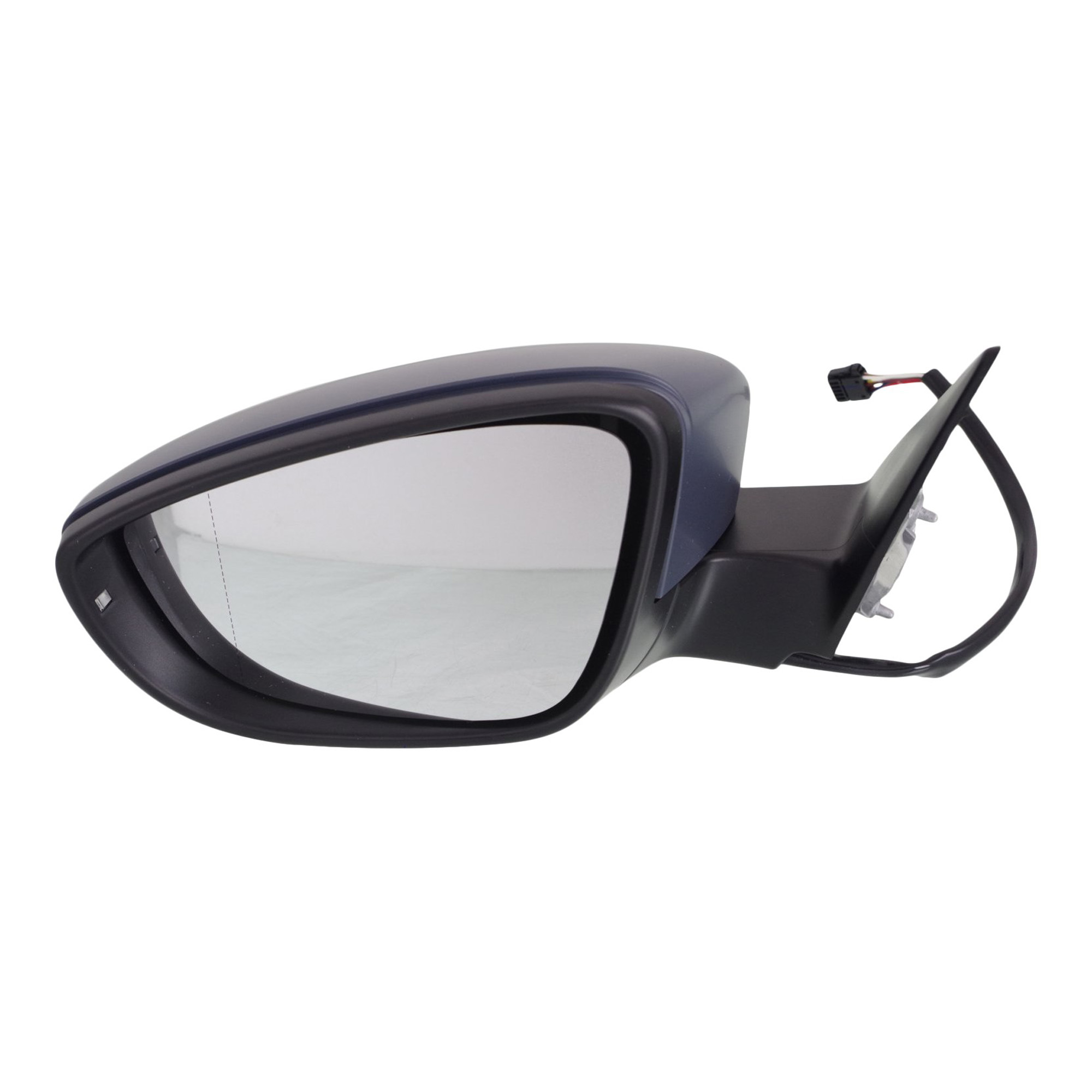 AM BEETLE 12-19 MIRROR LH Power Manual Folding Heated Paintable w In housing Signal Light No Auto dimming BSD and Memory SKU JVW57EL S OEM 5C5857507B9B9 PFM