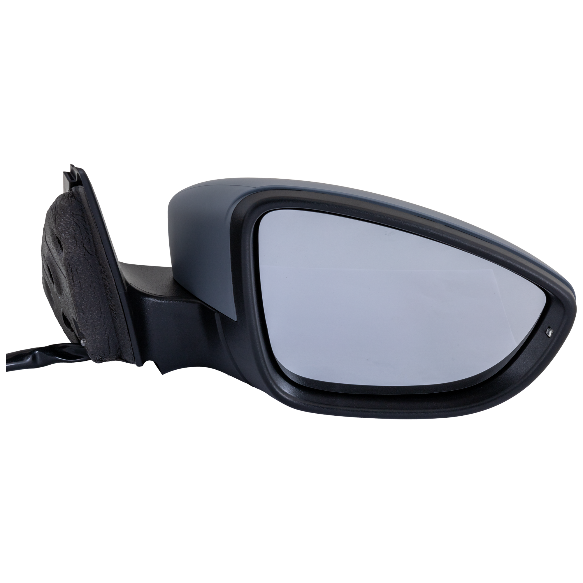 AM JETTA 11-18 MIRROR RH Power Manual Folding Heated w Memory and Signal Light No BSD Paintable SKU JVW67ER S Partslink VW1321170 OEM 5C7857508BG PFM