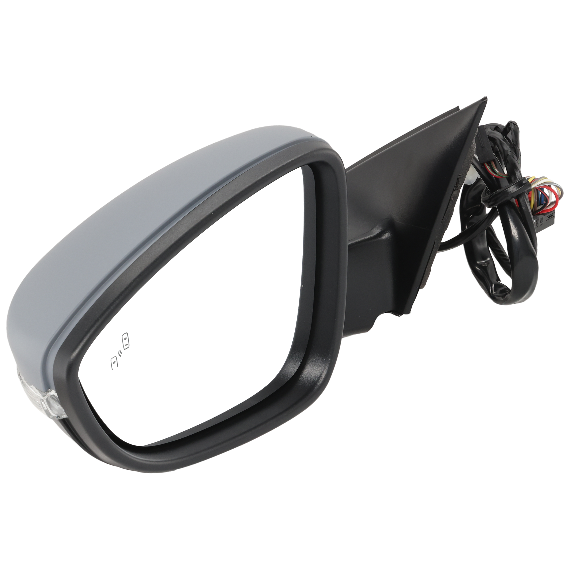 AM PASSAT 16-22 MIRROR LH Power Manual Folding Heated Paintable w Signal Light BSD Memory Side Object Sensor No Auto dimming SKU JVW69EL S Partslink VW1320165 OEM 561857507BE9B9 PFM