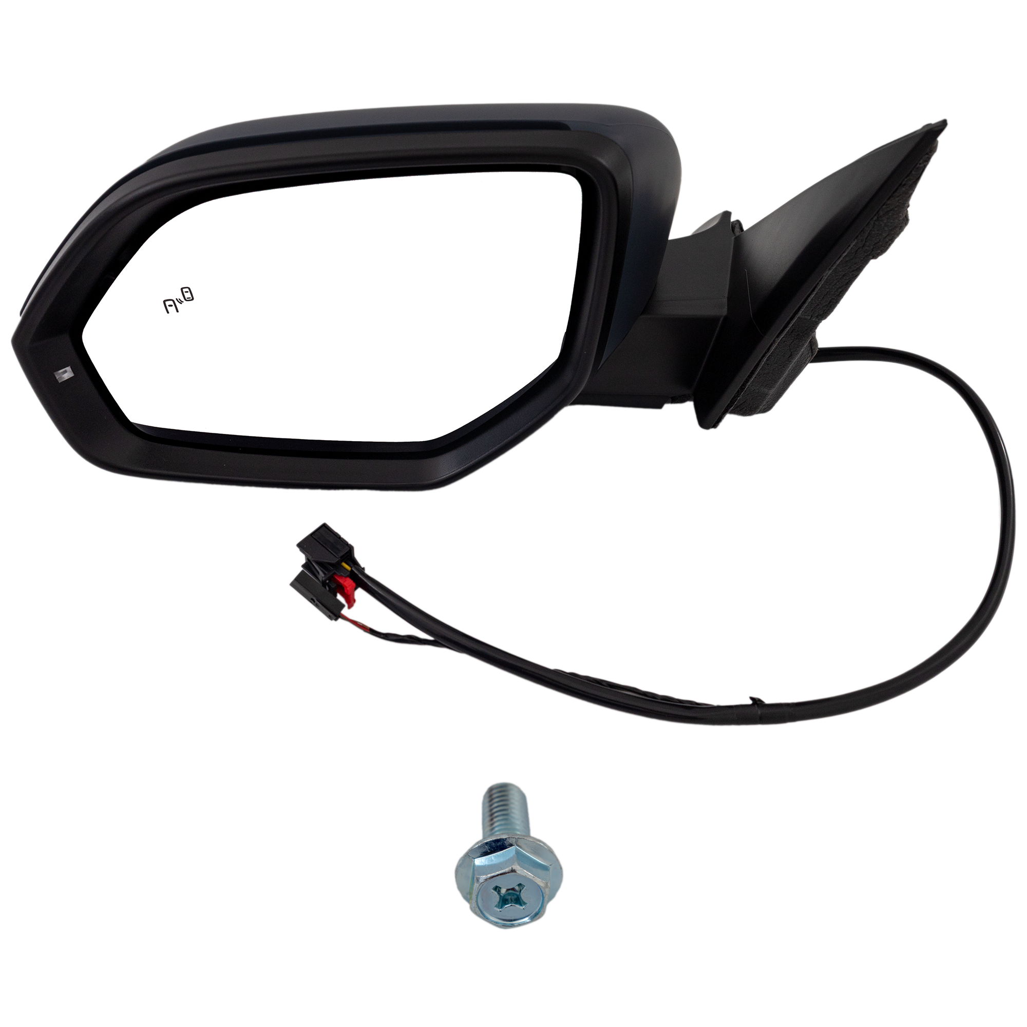 AM ATLAS 21-23 MIRROR LH Power Manual Folding Heated Paintable w BSD and Signal Light No Auto dimming No Memory No Puddle Light From 7-20-20 SKU JVW83EL Partslink VW1320185 OEM 3CN857507AM9B9 PFM