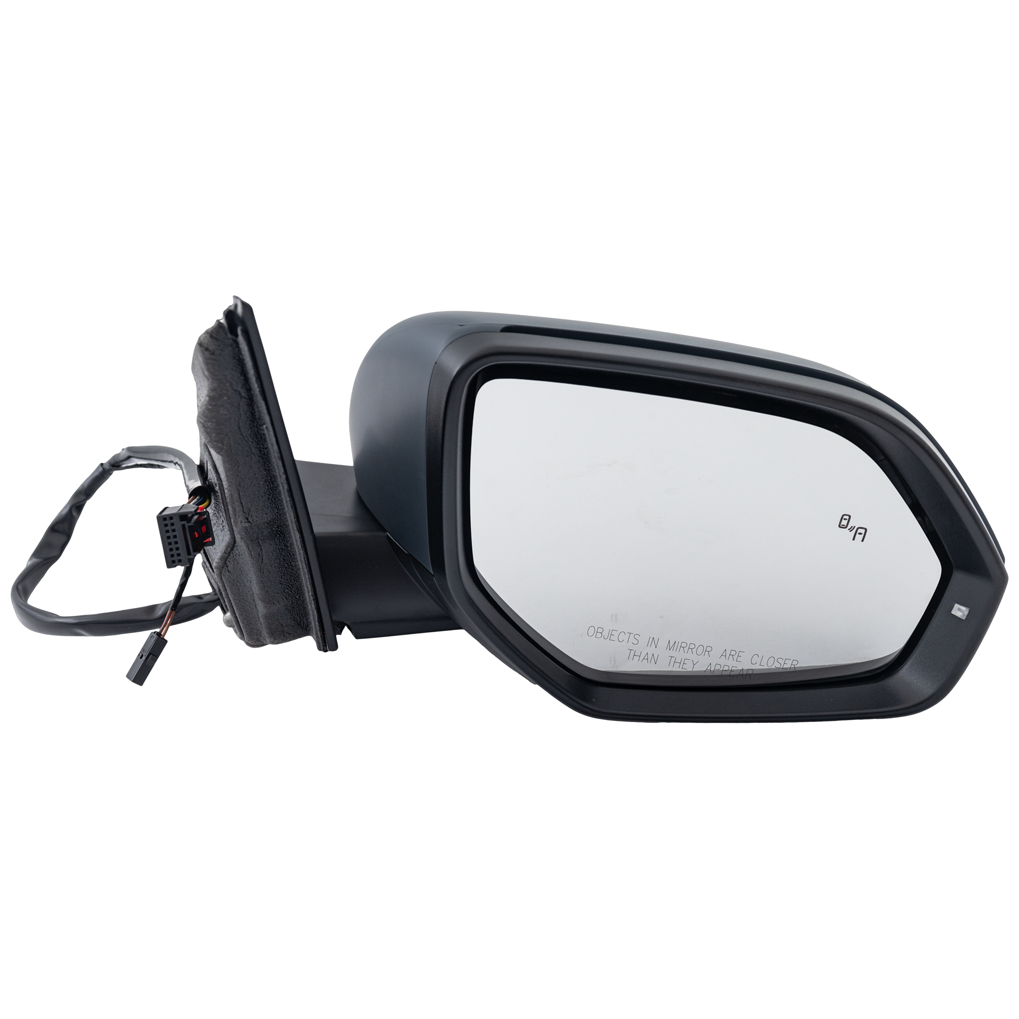 AM ATLAS 21-23 MIRROR RH Power Manual Folding Heated Paintable w BSD Signal Light and Memory No Auto dimming No Puddle Light From 7-20-20 SKU JVW84ER Partslink VW1321186 OEM 3CN857508AK9B9 PFM
