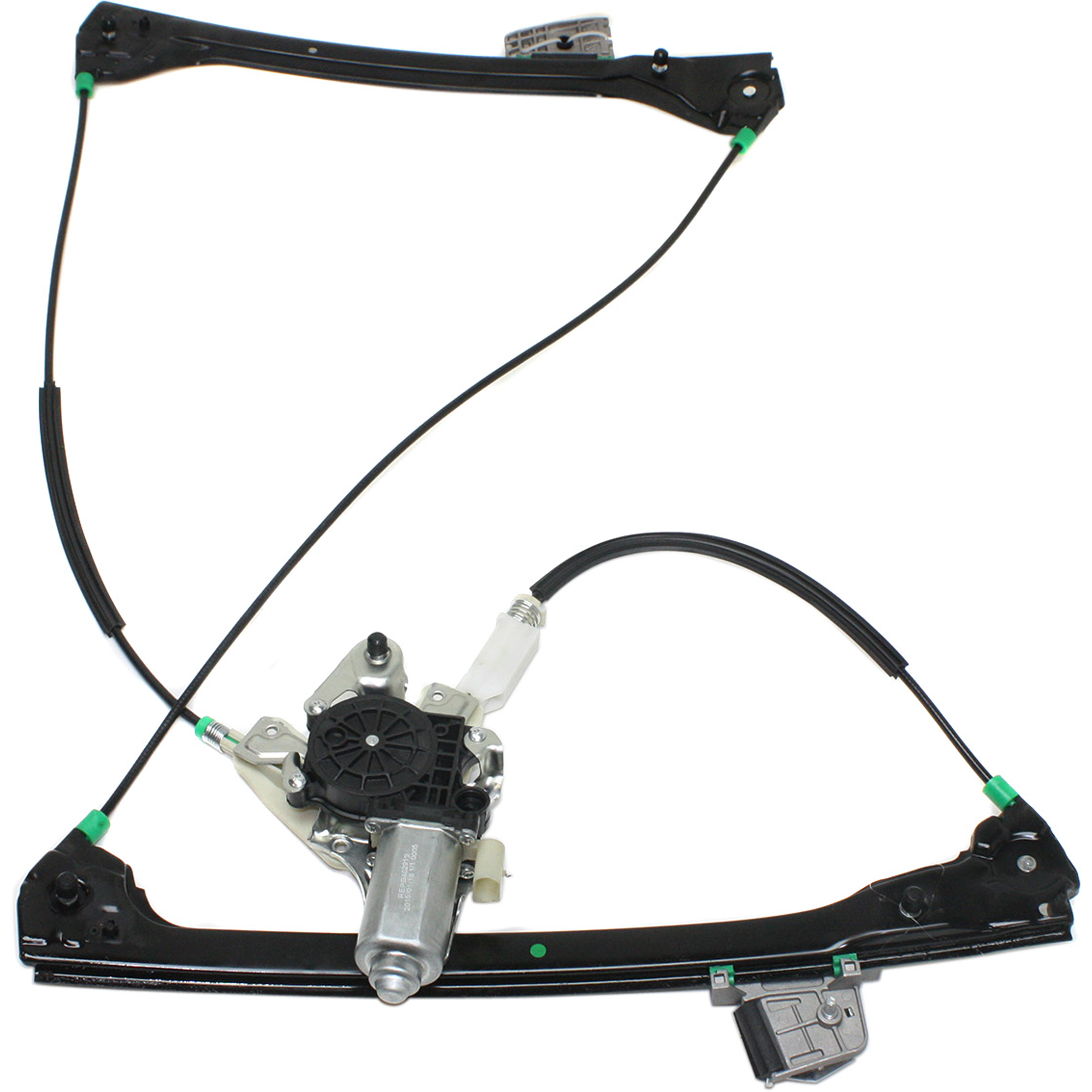 AM 3 SERIES 99-06 FRONT WINDOW REGULATOR RH Power w Motor Convertible Coupe SKU JWB462919 Partslink BM1351131 OEM 51338229106 PFM