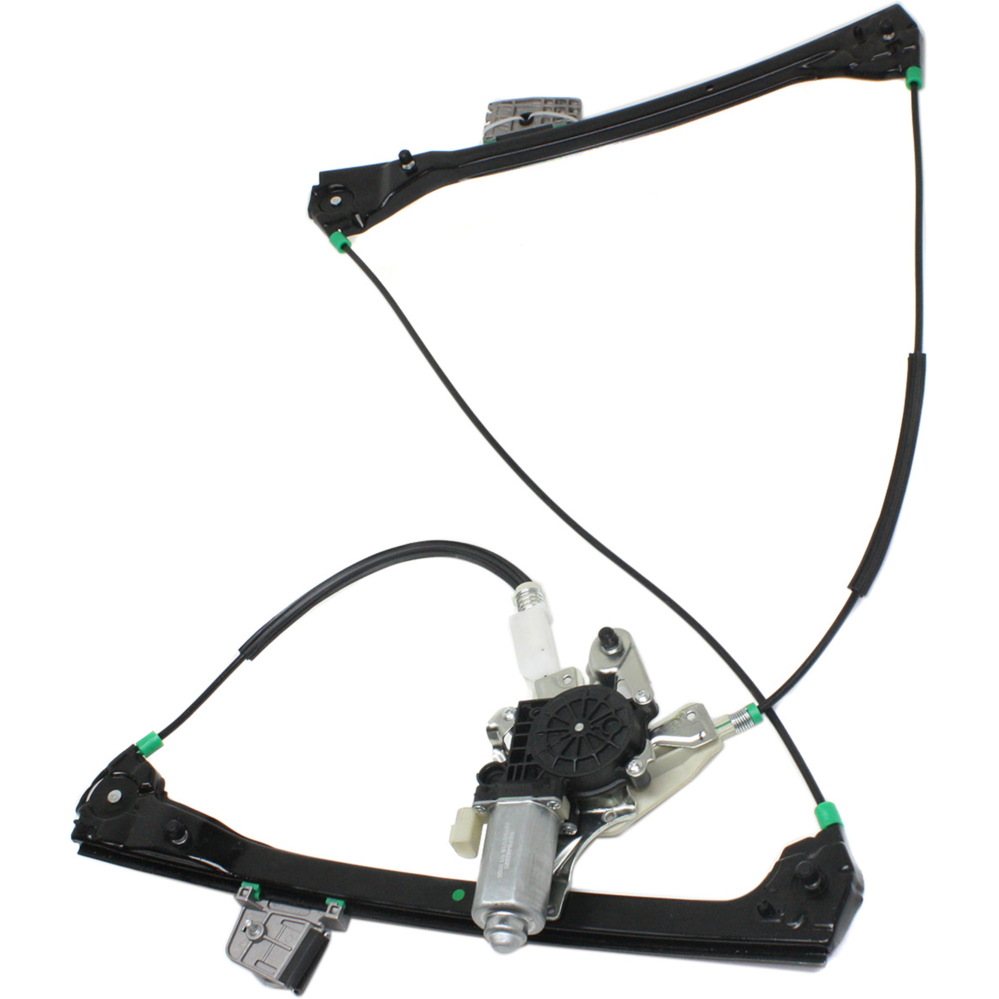 AM 3 SERIES 99-06 FRONT WINDOW REGULATOR LH Power w Motor Convertible Coupe SKU JWB462920 Partslink BM1350131 OEM 51338229105 PFM