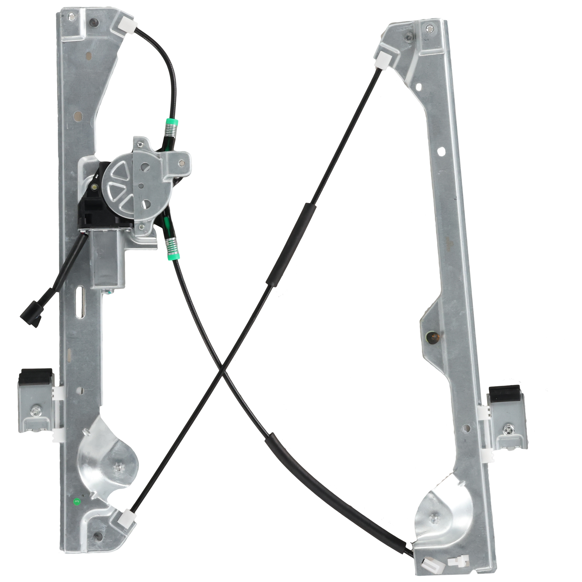 AM SILVERADO 1500-07-13-2500 HD 3500 HD 07-14 REAR WINDOW REGULATOR RH Power w Motor Excludes 2007 Classic Crew Cab SKU JWC491707 Partslink GM1551129 OEM 20945141