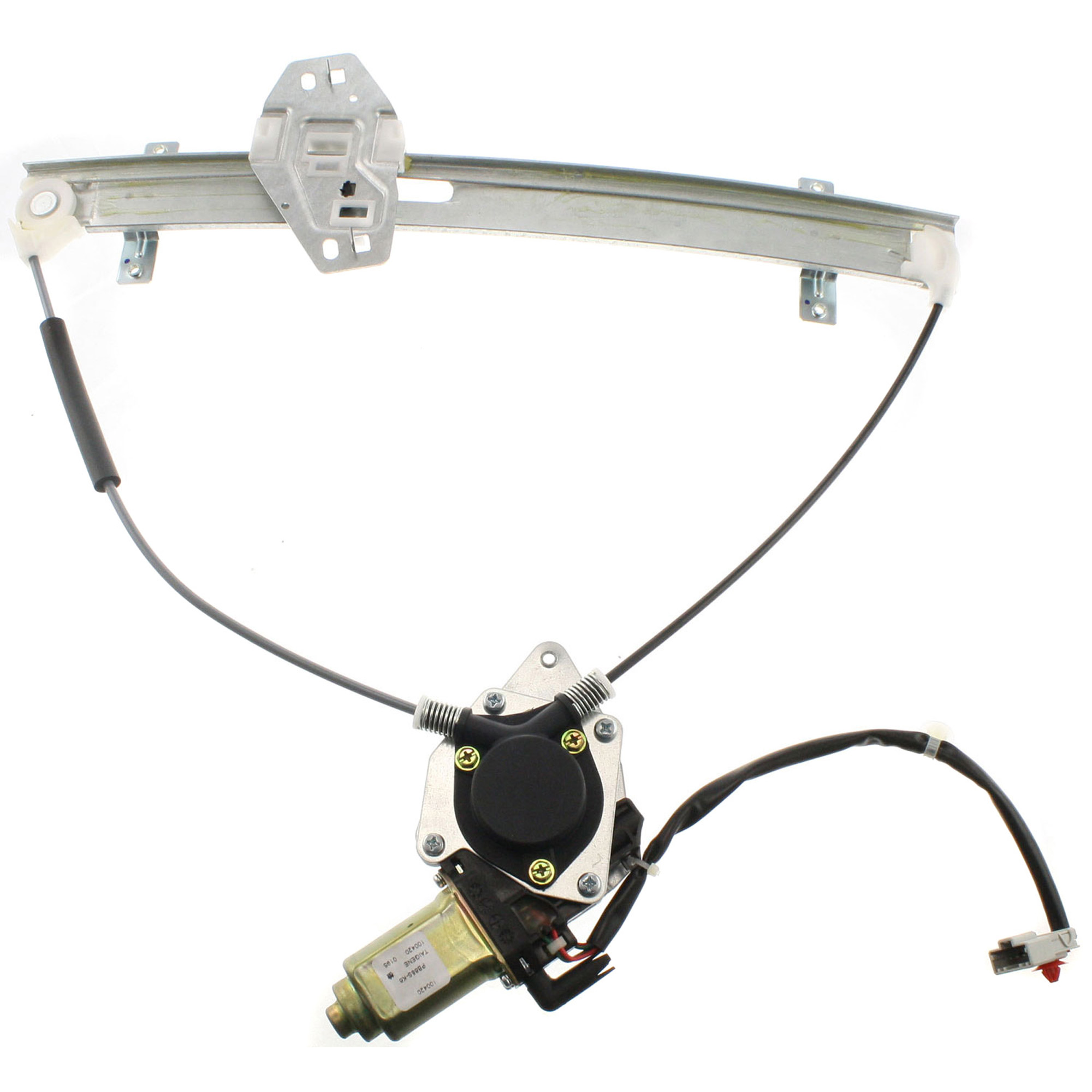 AM CIVIC 01-05 FRONT WINDOW REGULATOR LH Power w Motor Coupe Exc. Si Models SKU JWH462906 Partslink HO1350124 OEM 72250S5PA03