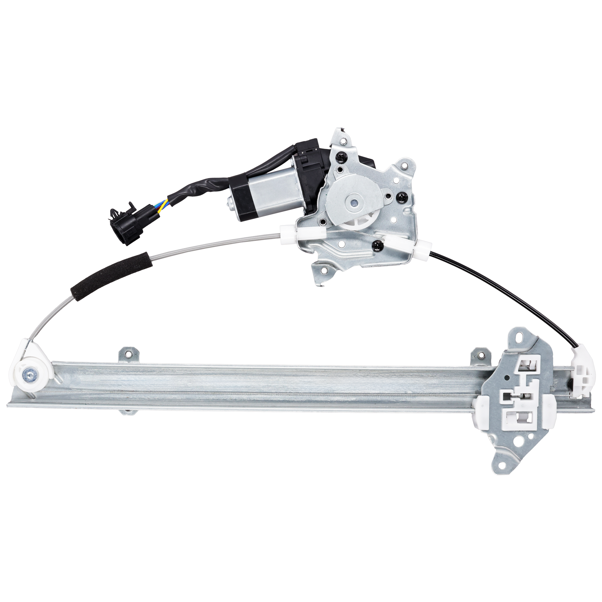 AM VERSA 07-11 FRONT WINDOW REGULATOR RH Power w Motor 6 Pins Hatchback Sedan From 1-07 SKU JWN462939 Partslink NI1351139 OEM 80720EE00D PFM