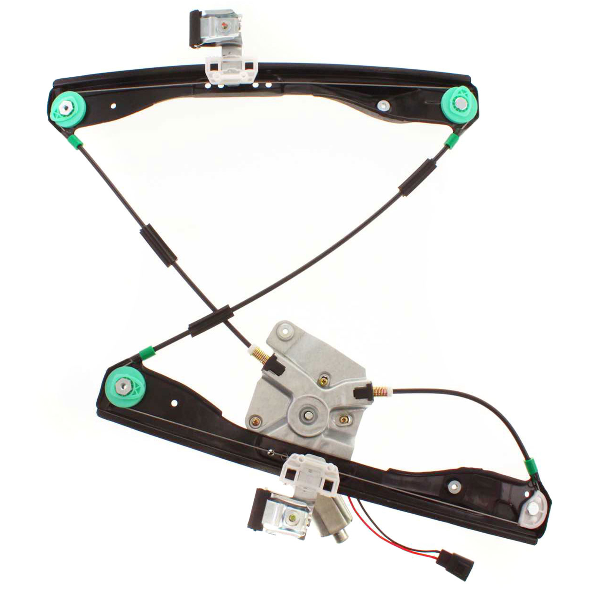 AM G6-05-09 FRONT WINDOW REGULATOR LH Power w Motor Sedan SKU JWP462902 Partslink GM1350134 OEM 25931991