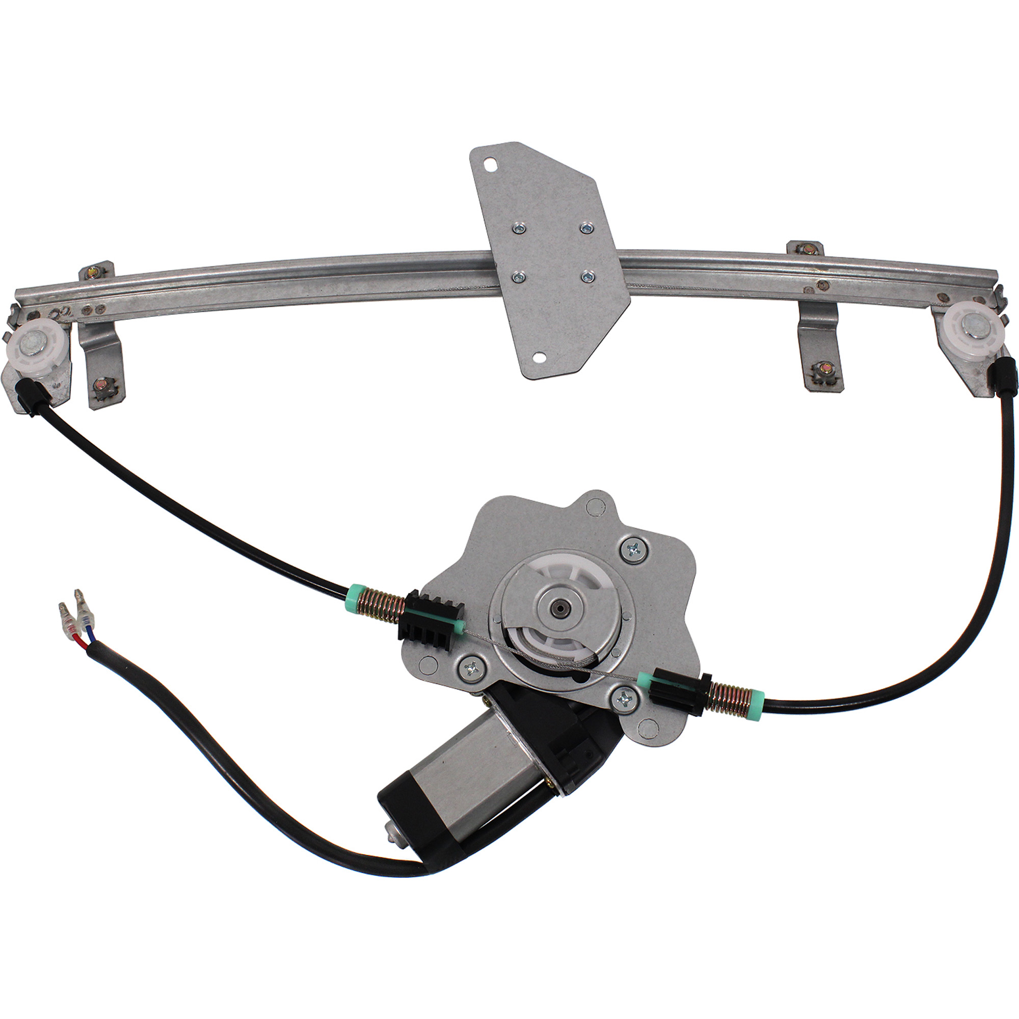 AM S40 V40-00-04 FRONT WINDOW REGULATOR LH Power w Motor Old Body Style SKU JWV462922 OEM 306234485