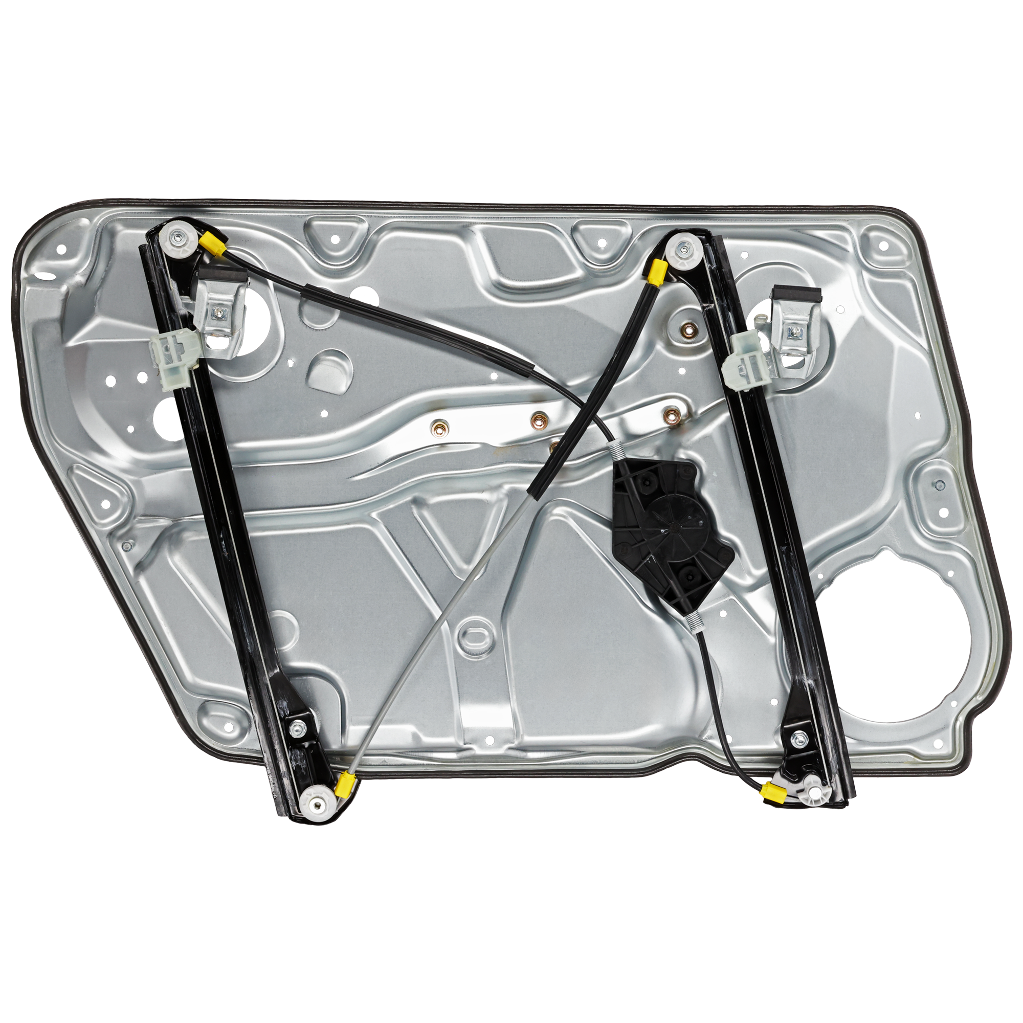 AM PASSAT 98-05 FRONT WINDOW REGULATOR RH Power w o Motor w Panel SKU JWV462925 Partslink VW1351103 OEM 3B1837462