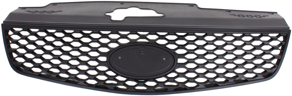 AM RIO 06-06 RIO5-06-09 GRILLE Plastic Textured Black Shell and Insert Type 1 SKU K070127 Partslink KI1200125 OEM 863611G010