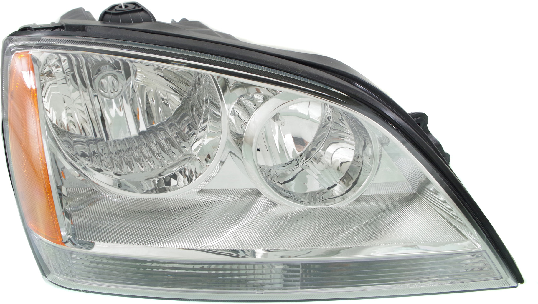 AM SORENTO 03-04 HEAD LAMP RH Assembly Halogen SKU K100119 Partslink KI2503113 OEM 921023E040