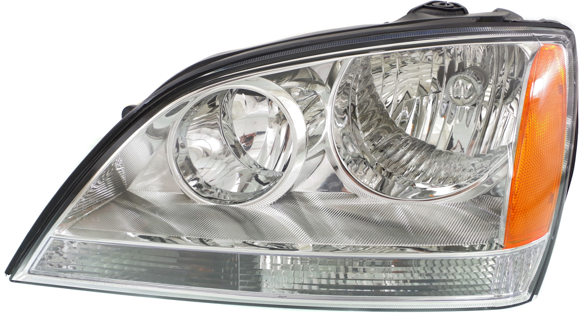 AM SORENTO 03-04 HEAD LAMP LH Assembly Halogen SKU K100120 Partslink KI2502113 OEM 921013E040