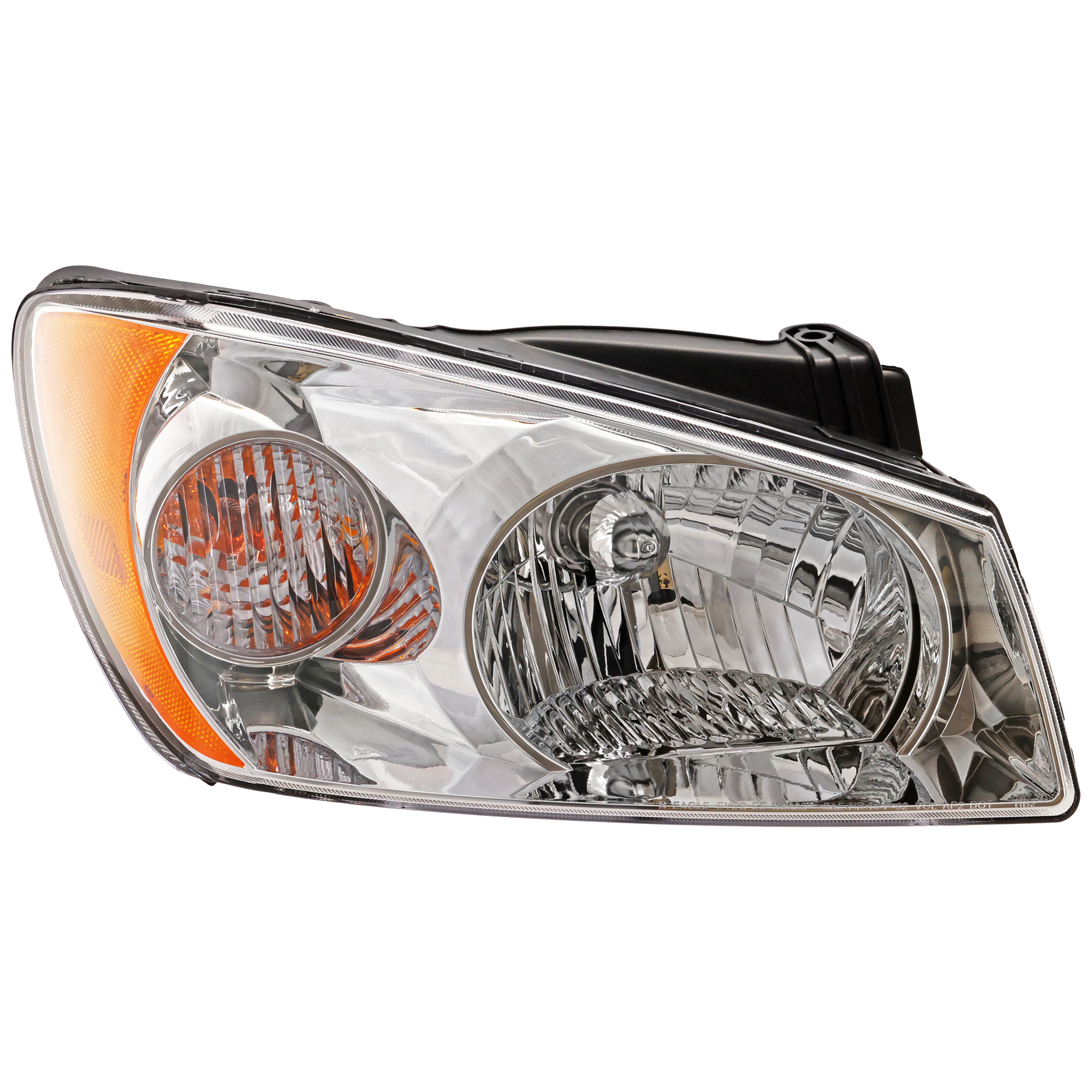 AM SPECTRA 04-05 HEAD LAMP RH Assembly Halogen LX Model New Body Style SKU K100125 Partslink KI2503116 OEM 921022F030