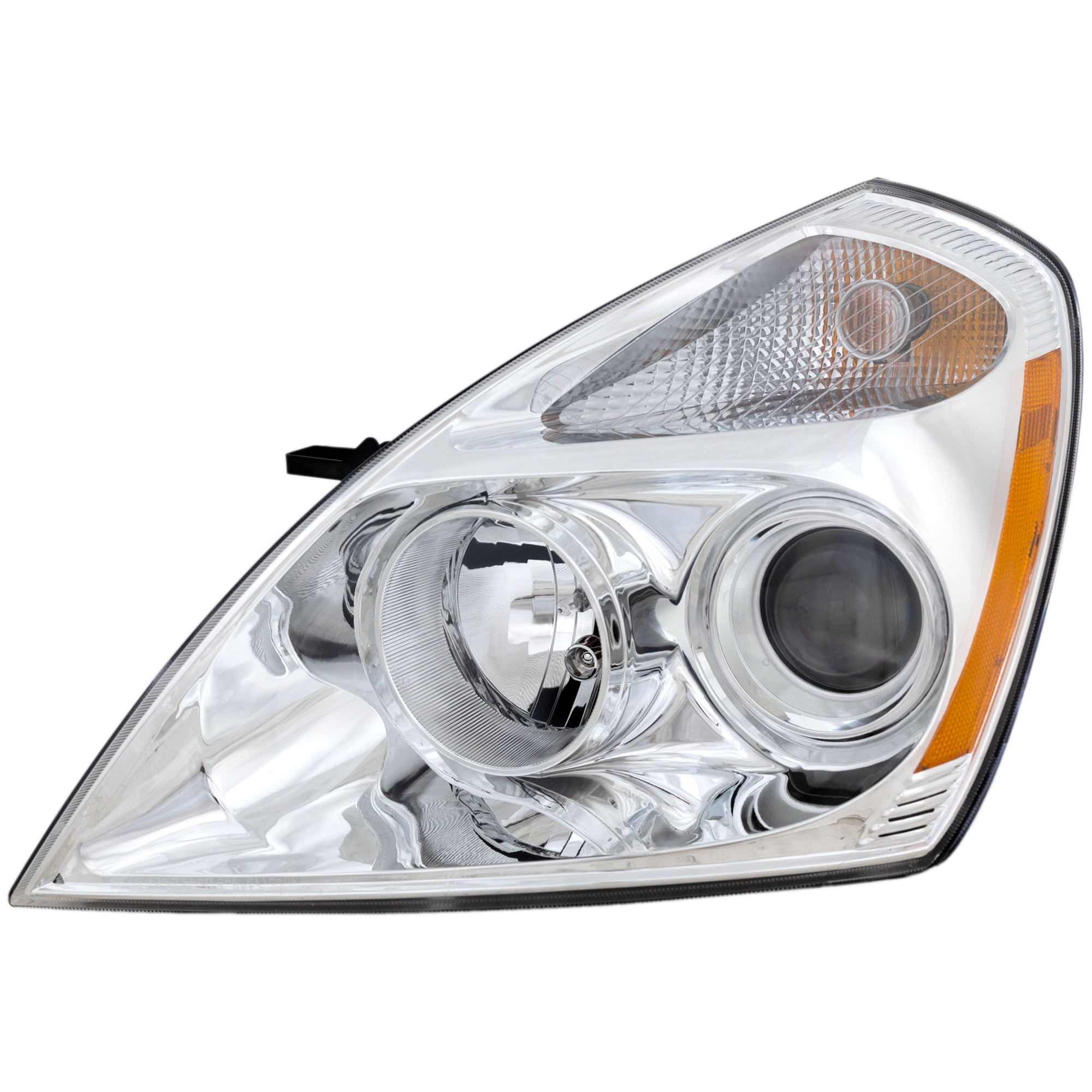 AM SEDONA 06-06 HEAD LAMP LH Assembly Halogen CAPA SKU K100146Q Partslink KI2502120C OEM 921014D010
