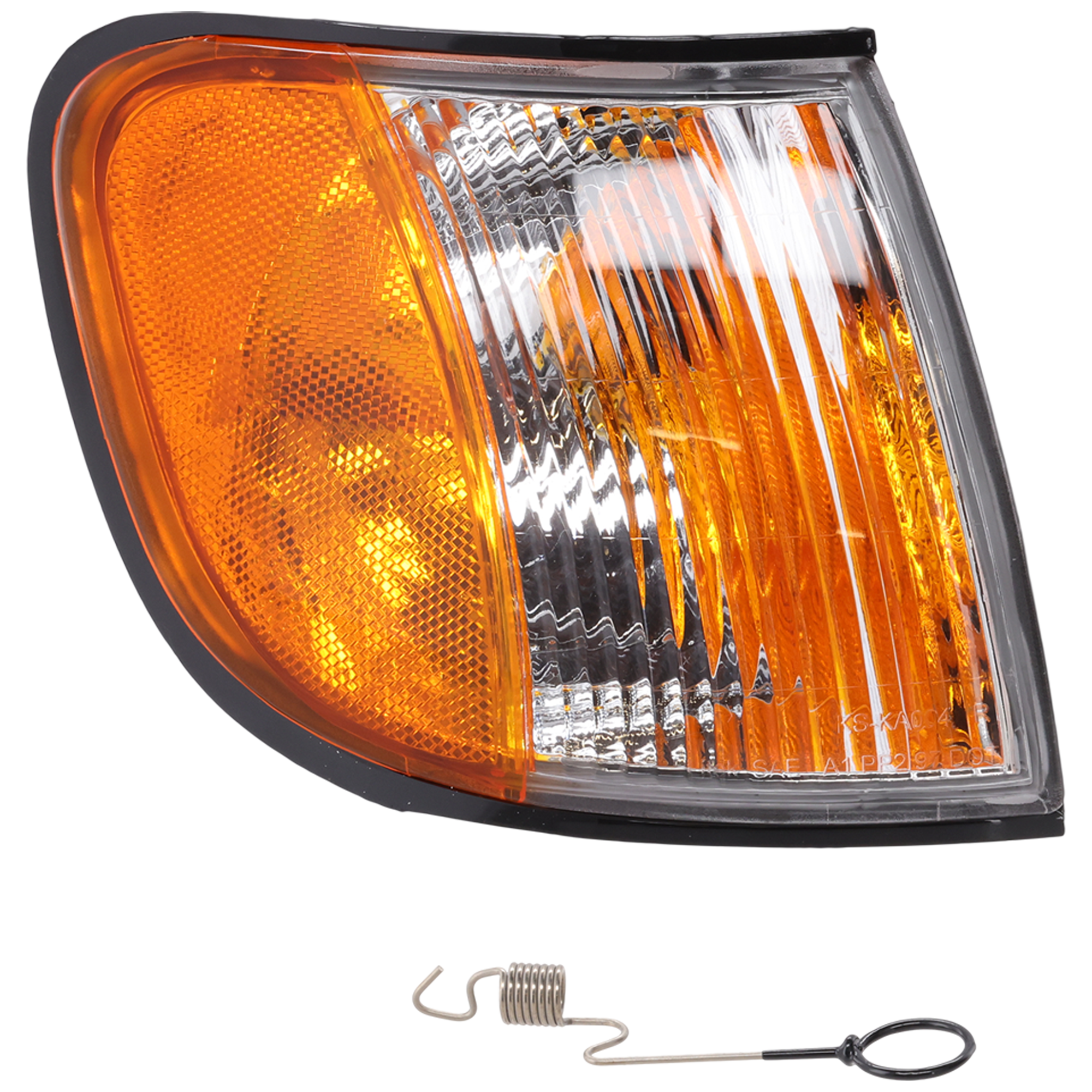 AM SPORTAGE 01-02 CORNER LAMP RH Assembly 3 Prong Connector SKU K104101 Partslink KI2521105 OEM 0K08A51060B
