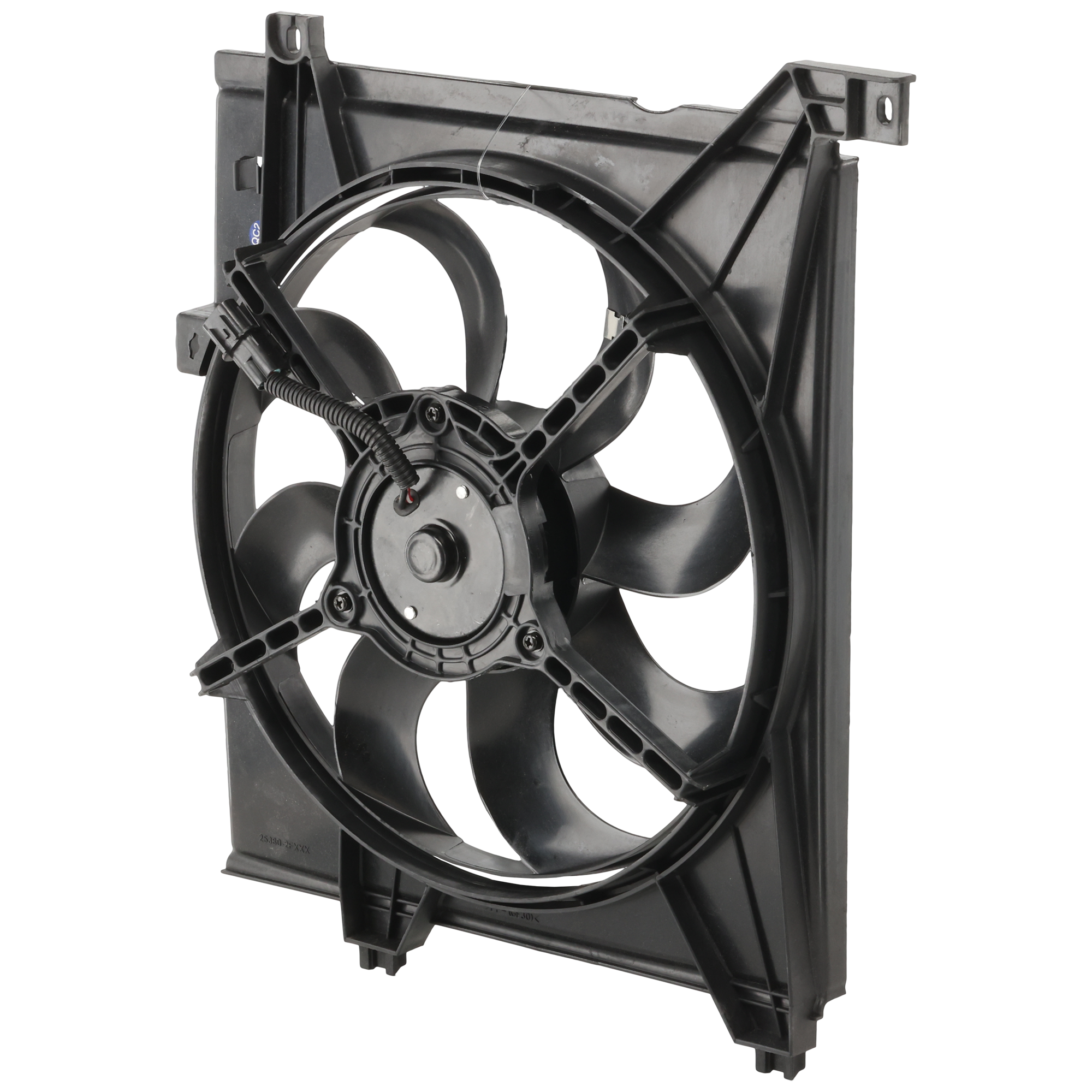 AM SPECTRA 04-09 RADIATOR FAN ASSEMBLY LH New Body Style SKU K160912 Partslink KI3115117 OEM 253802F000