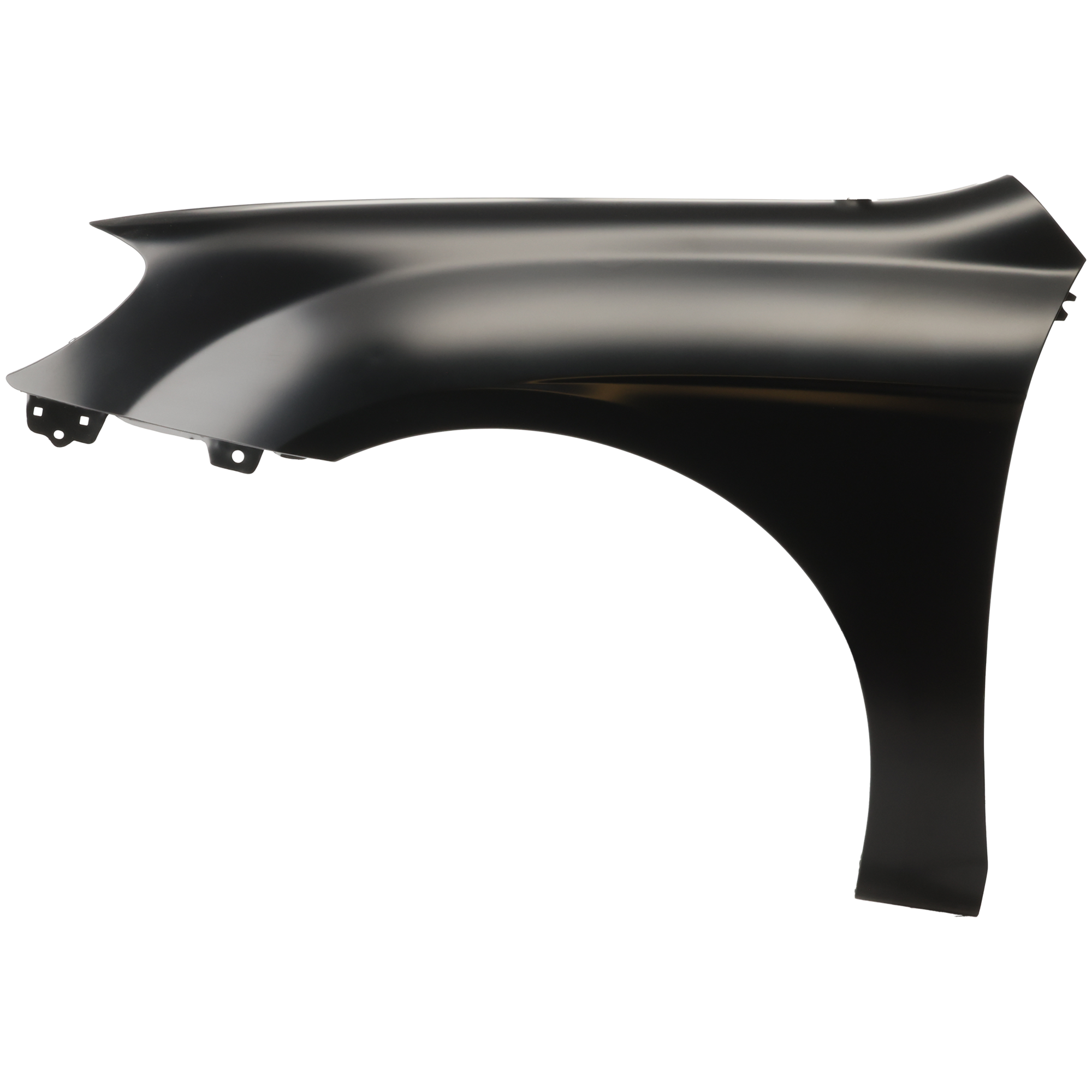 AM SPECTRA 04-09 FRONT FENDER LH Primed w o Side Lamp Holes Steel CAPA SKU K220132Q Partslink KI1240118C OEM 663112F010