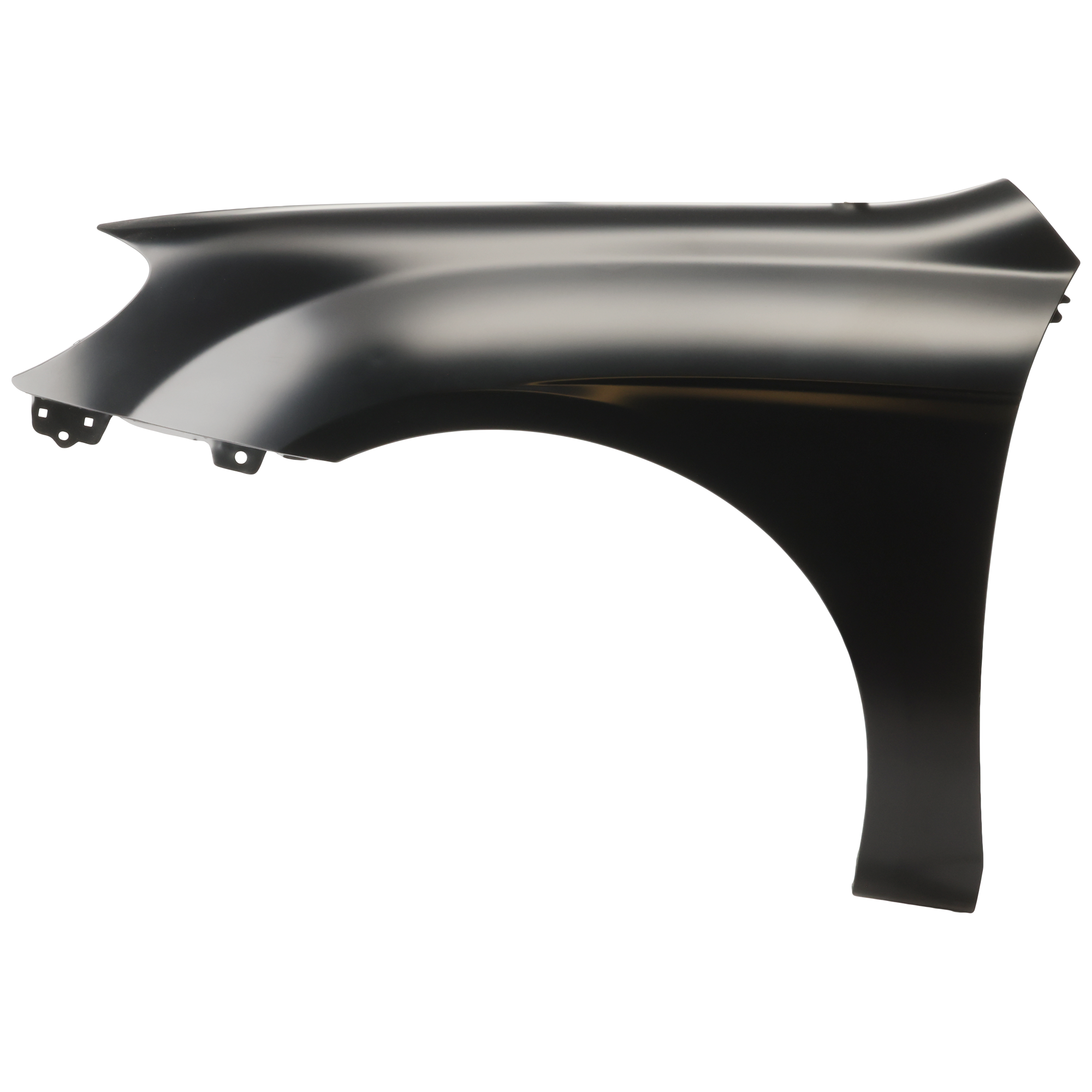 AM SPECTRA 04-09 FRONT FENDER LH Primed w o Side Lamp Holes Steel SKU K220132 Partslink KI1240118 OEM 663112F010