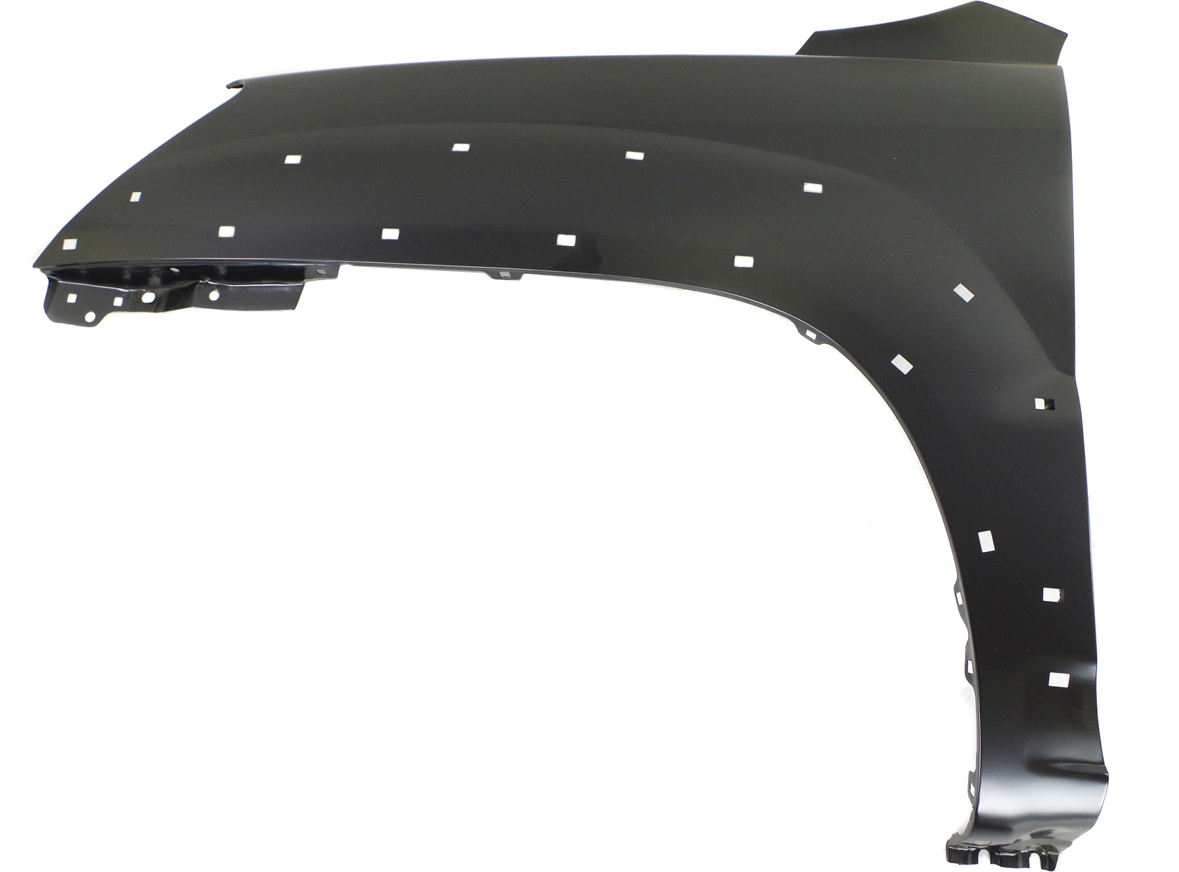 AM SPORTAGE 05-10 FRONT FENDER LH Primed w Molding Hole w Luxury Pkg SKU K220142 Partslink KI1240121 OEM 663111F110