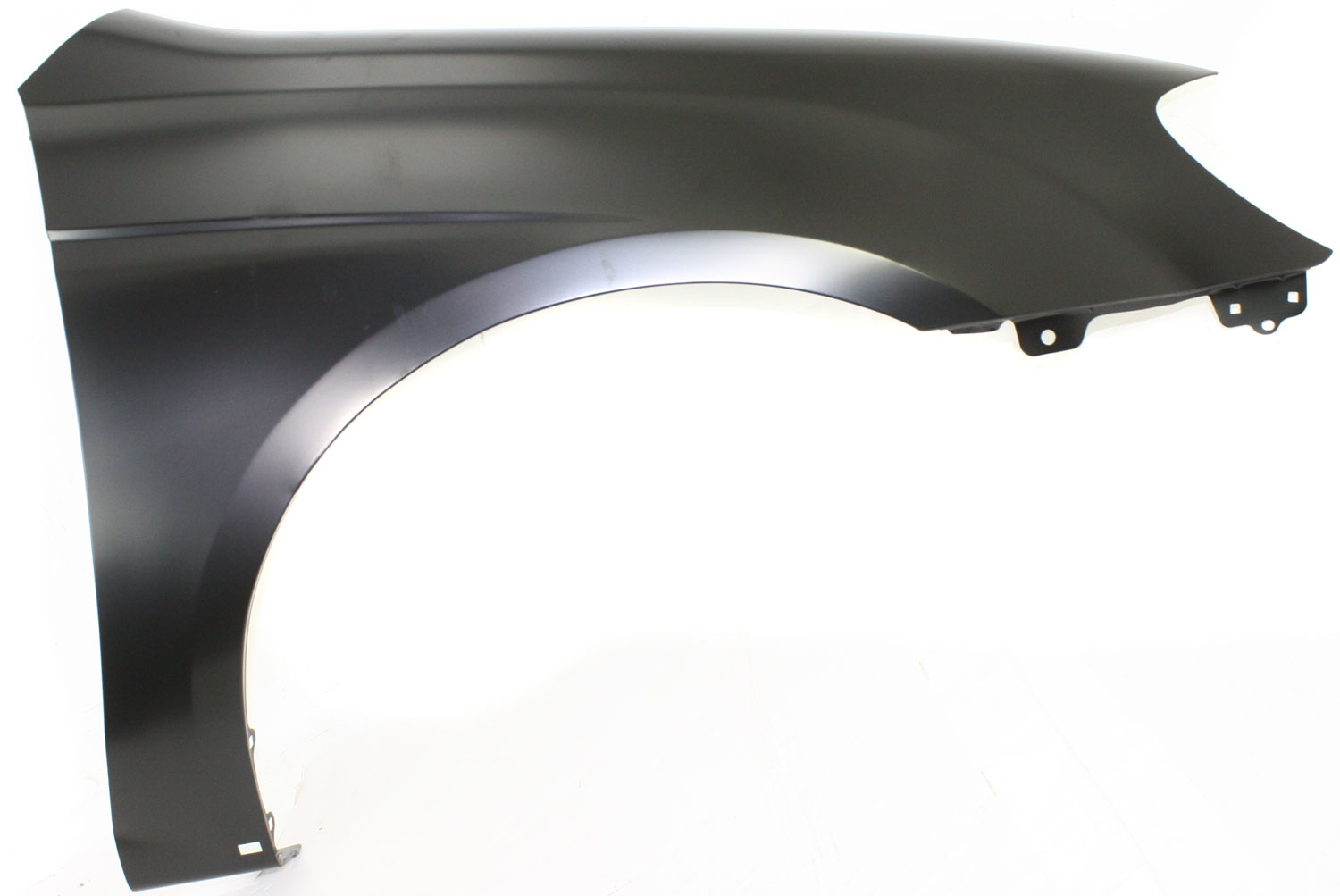 AM SPECTRA 07-09 FRONT FENDER RH Primed w o Signal Light Hole w Body Side Molding Holes SKU K220147 Partslink KI1241126 OEM 663212F020