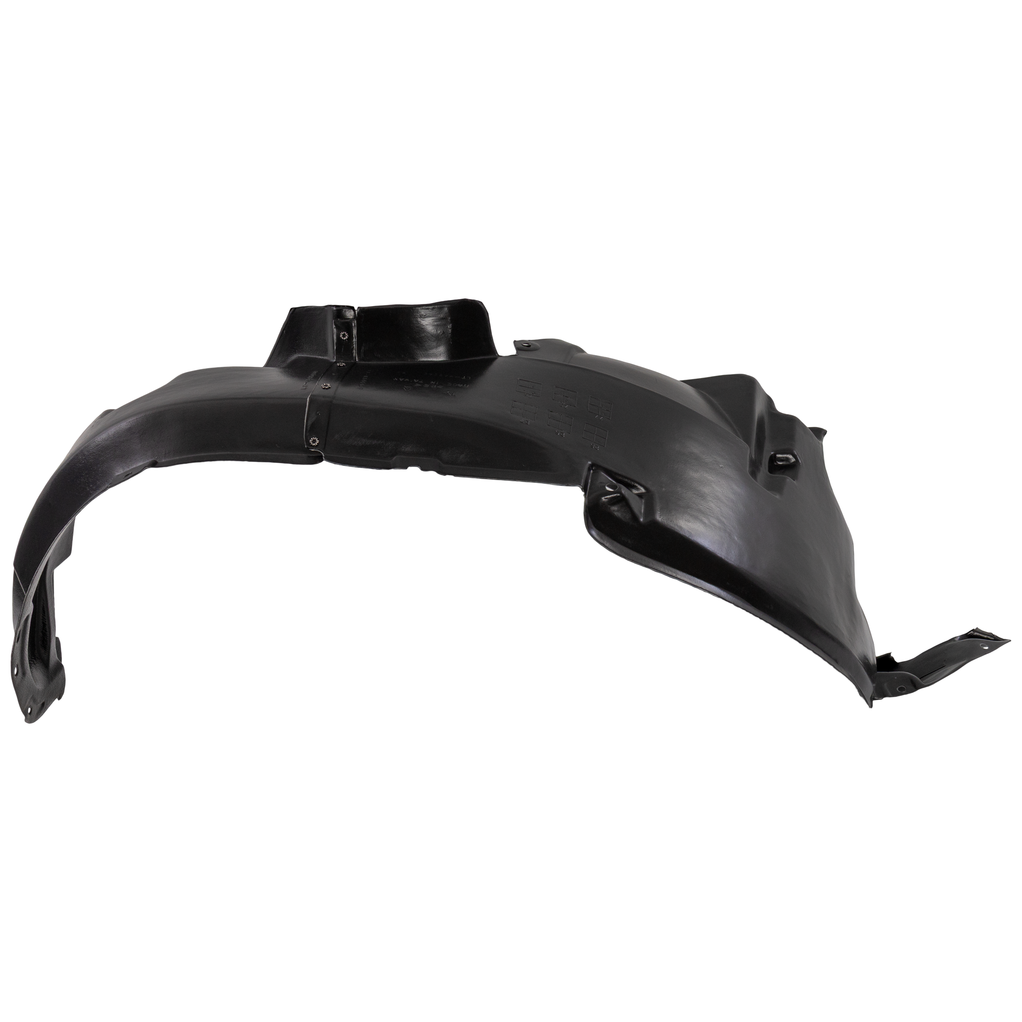 AM SPORTAGE 05-10 FRONT FENDER LINER RH With Luxury Package SKU K222127 Partslink KI1251112 OEM 868121F010