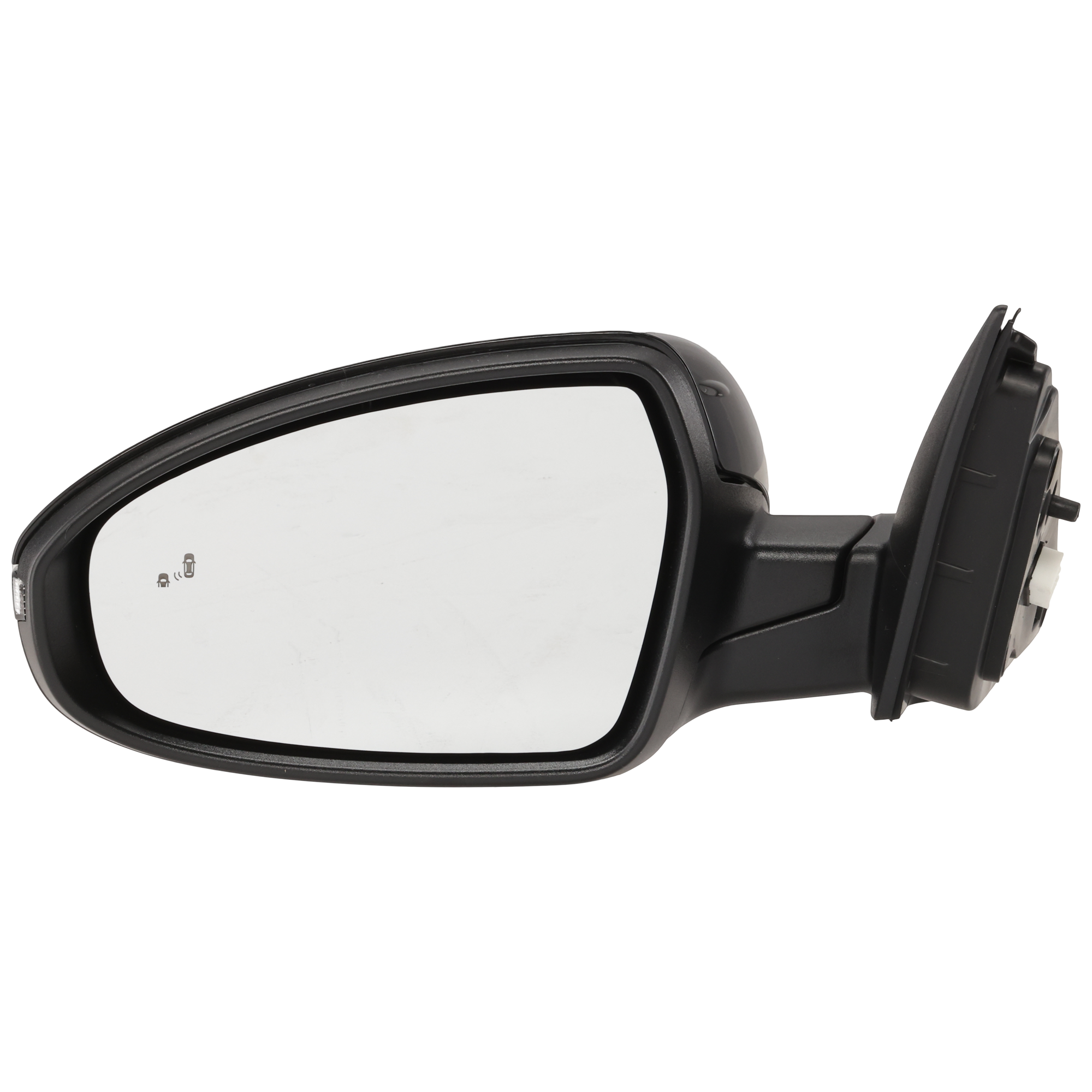 AM FORTE 21-23 MIRROR LH Power Manual Folding Heated Paintable w BSD Signal Light No Auto dimming Memory Puddle Light Side Object Sensor SKU KA136EL Partslink KI1320292 OEM 87610M7071-87620M7091
