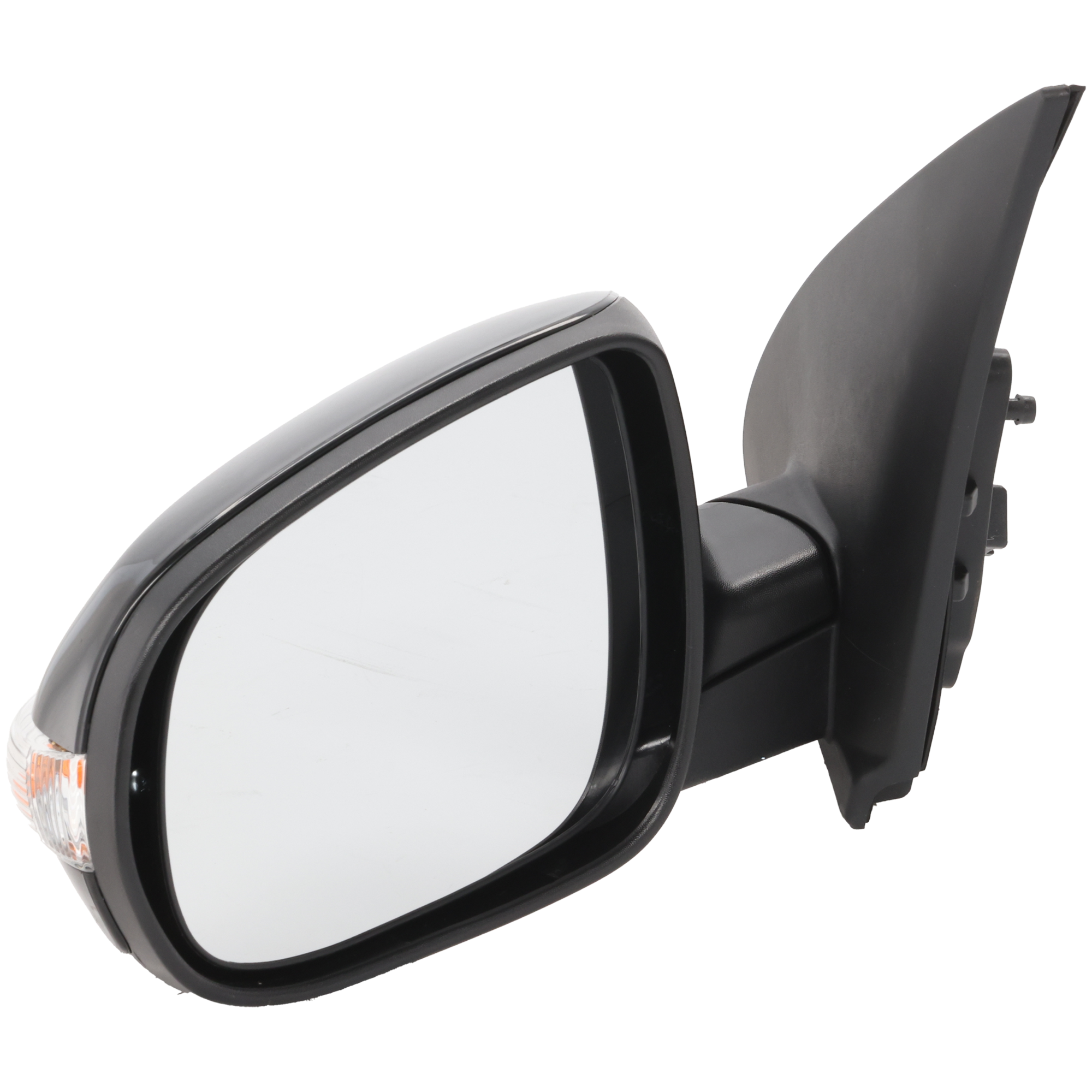 AM FORTE 10-10 MIRROR LH Power Manual Folding Heated Paintable w Signal Light Sedan SKU KA40EL S Partslink KI1320145 OEM 876101M000