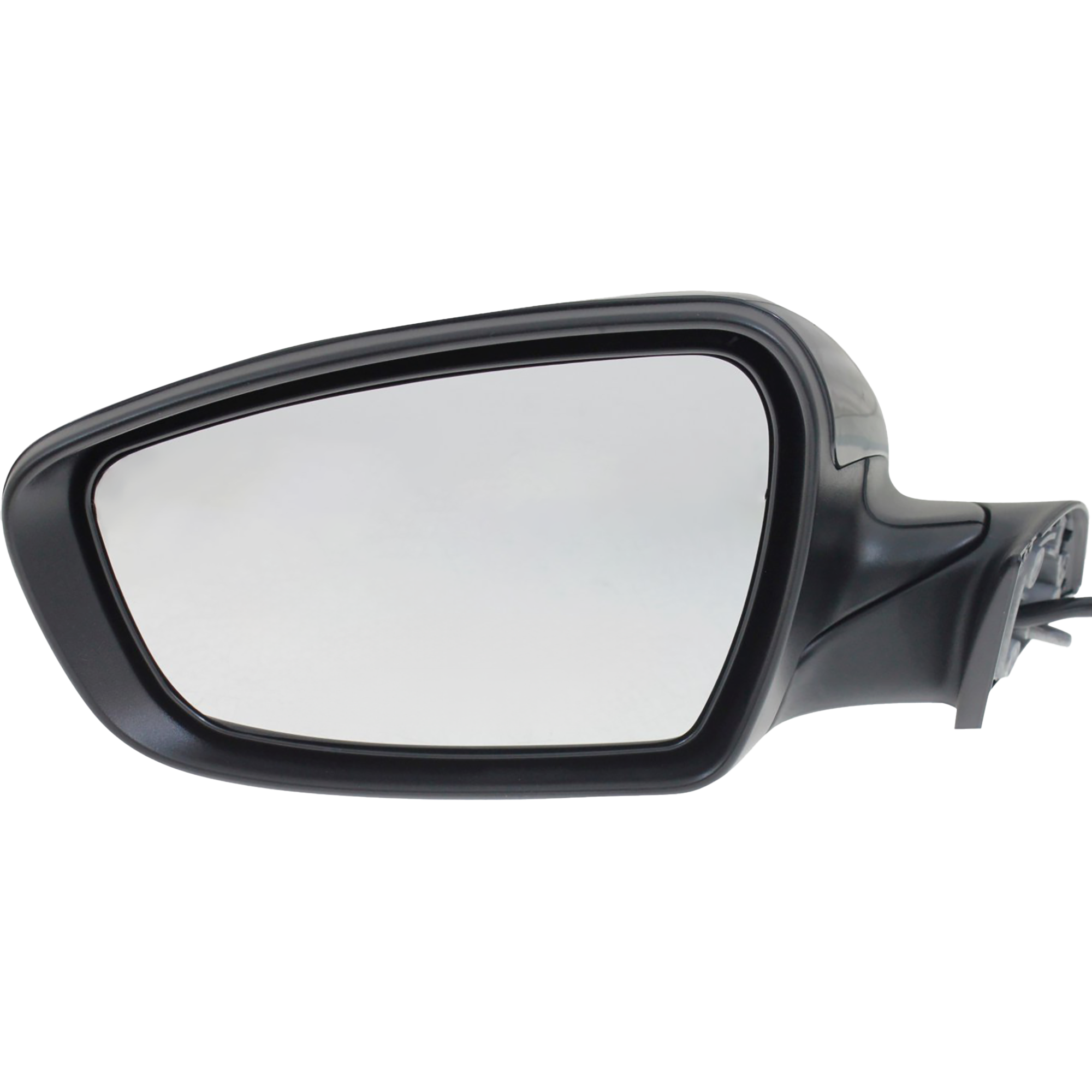 AM FORTE 14-16 MIRROR LH Power Manual Folding Heated Paintable No Puddle and Signal Lights Sedan LX model SKU KA48EL Partslink KI1320181 OEM 87610A7200