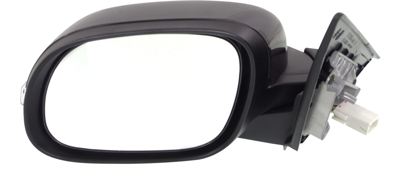 AM SOUL 14-19 MIRROR LH Power Power Folding Heated Paintable Textured Base w Signal Light No BSD Memory and Puddle Light SKU KA53EL S Partslink KI1320179 OEM 87610B2530