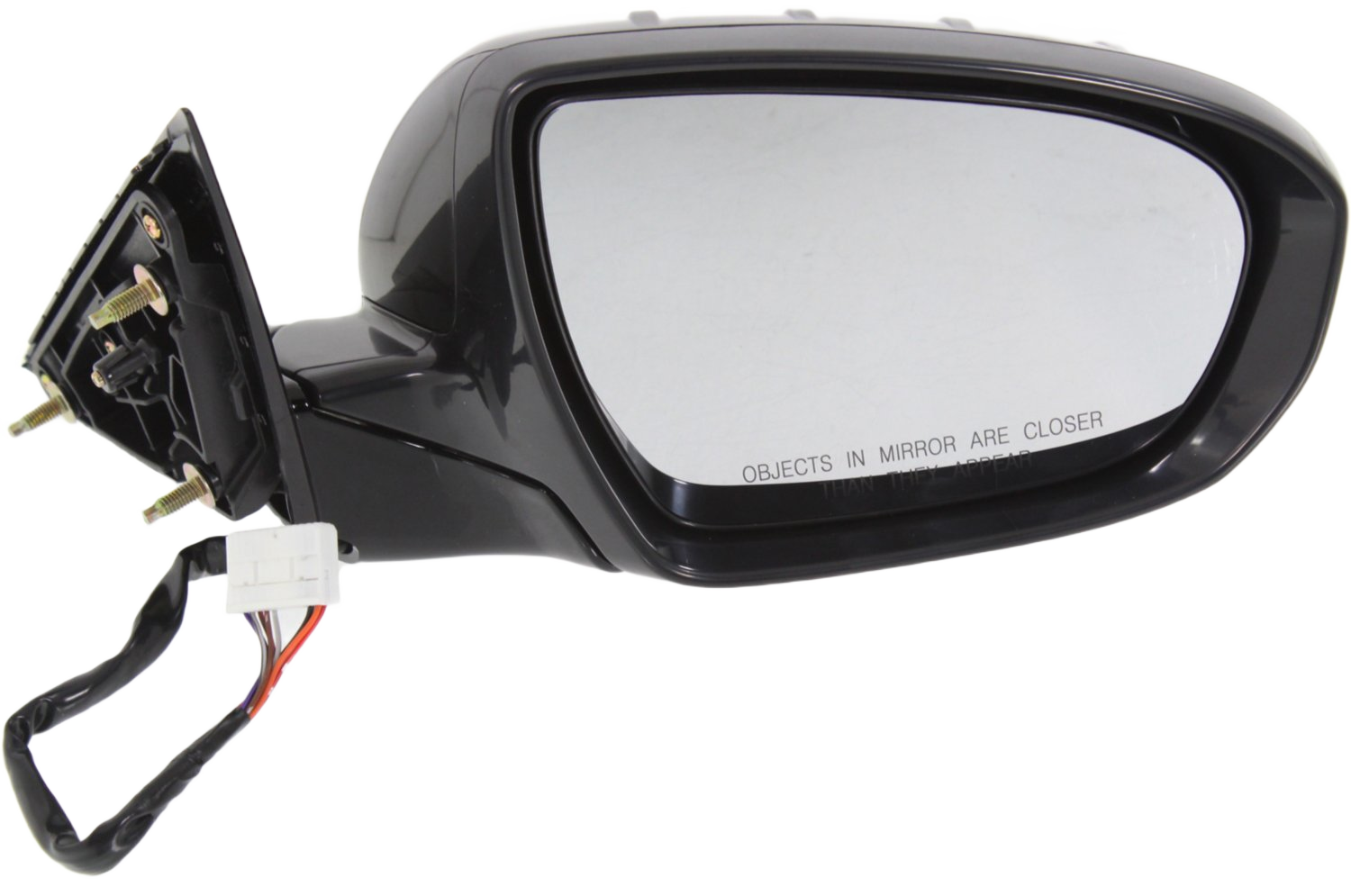 AM CADENZA 14-16 MIRROR RH Power Power Folding Heated Paintable w In housing Signal Light No Auto dimming BSD and Memory SKU KA56ER S Partslink KI1321171 OEM 876203R702