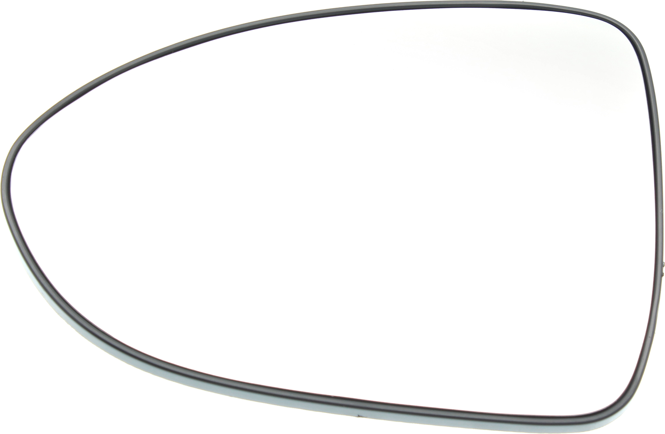 AM RIO 12-17 MIRROR GLASS LH Heated w Backing Plate Hatchback Sedan SKU KA64GL Partslink KI1324111 OEM 876111W010