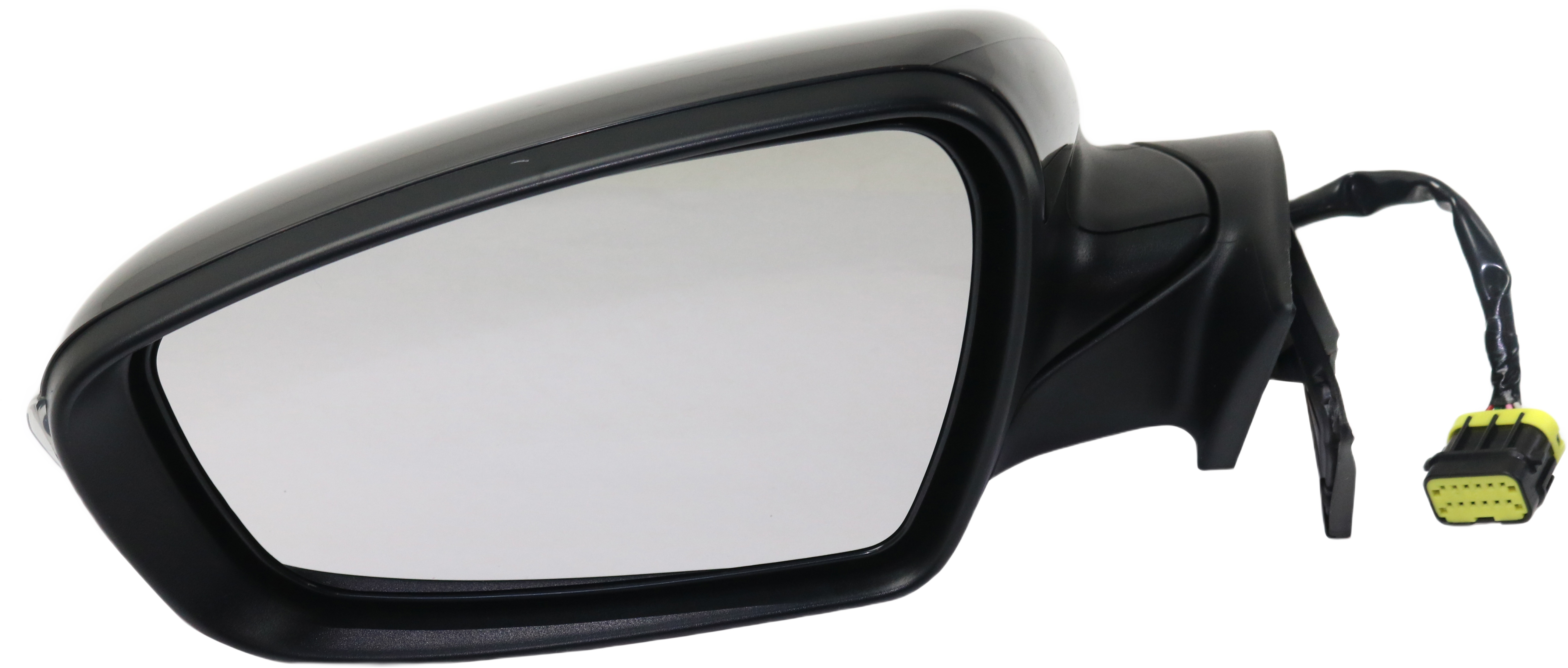 AM FORTE FORTE5-17-18 MIRROR LH Power Power Folding Heated Paintable w Puddle and Signal Lights No BSD SKU KA71EL S Partslink KI1320214 OEM 87610B0030